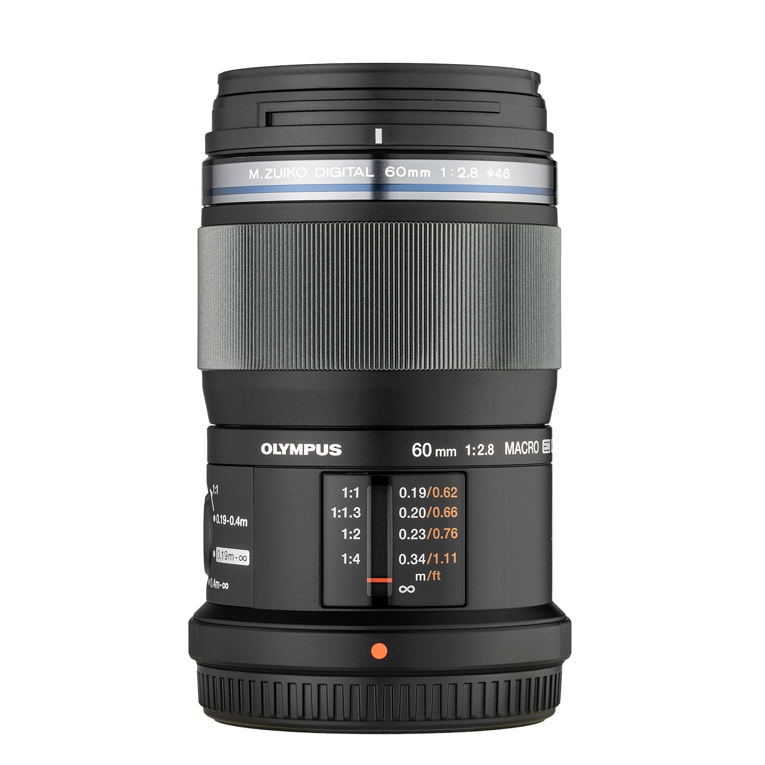 Objectif macro numérique ED 60 mm f/2,8 M.Zuiko d'Olympus