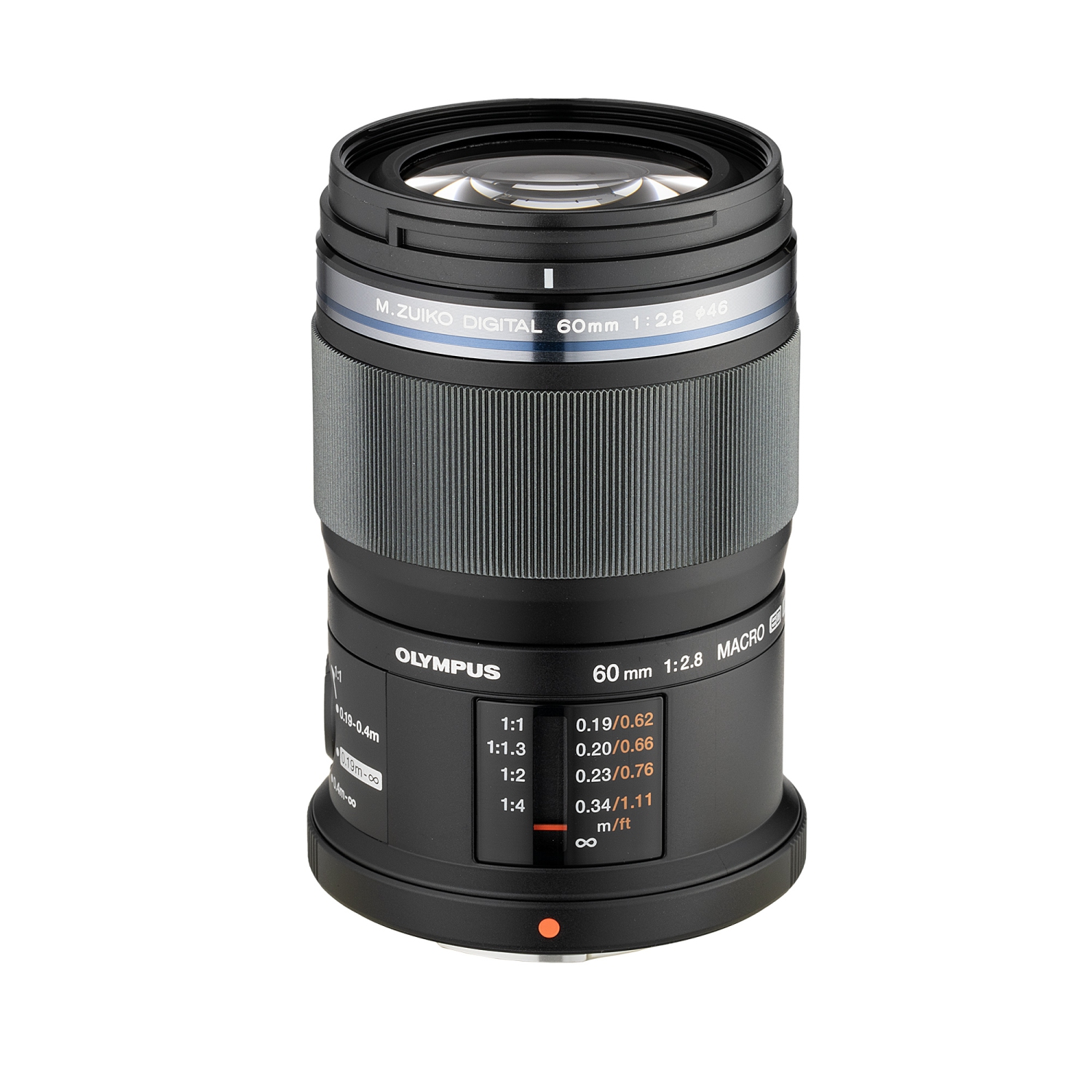 Objectif macro numérique ED 60 mm f/2,8 M.Zuiko d'Olympus