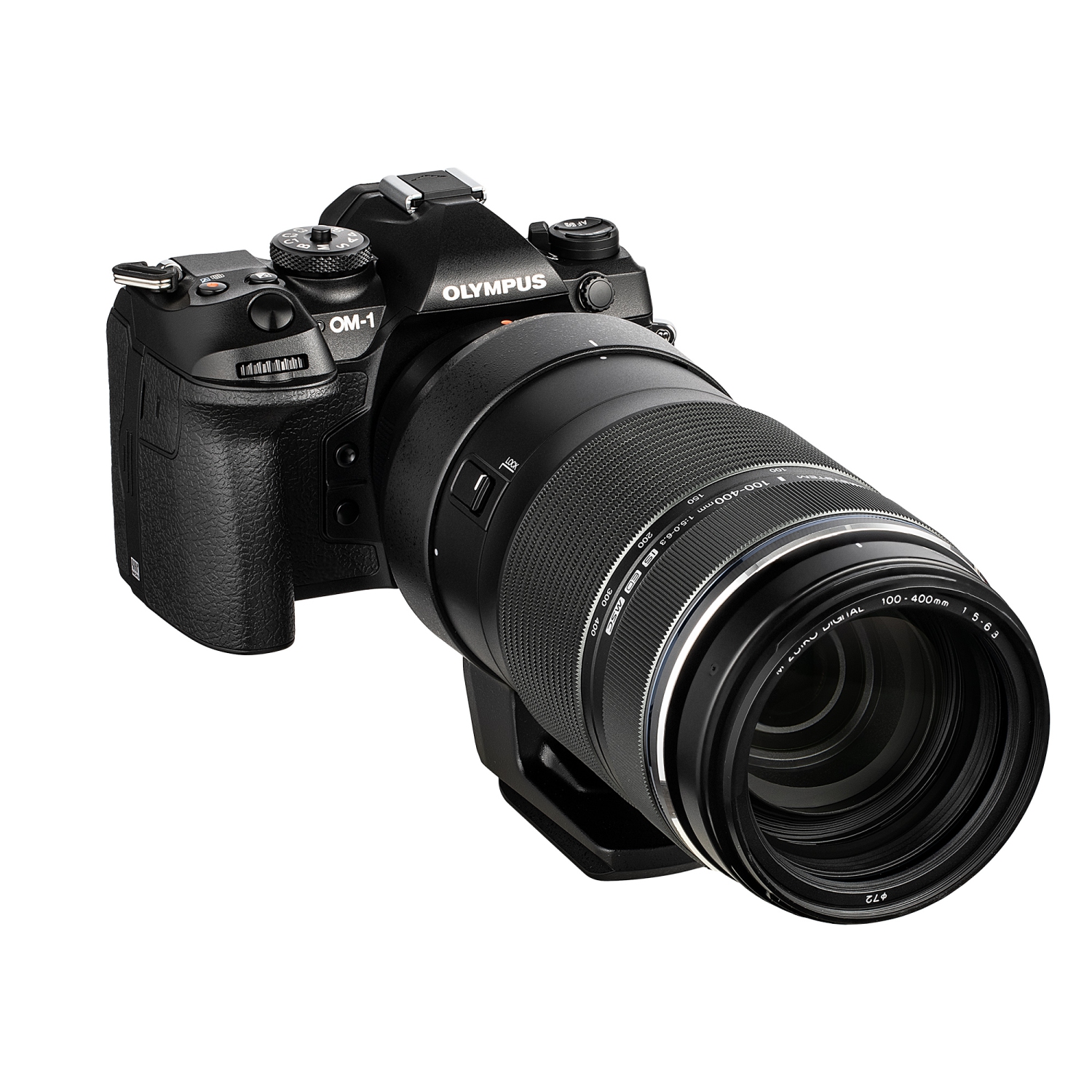 Ensemble avec objectif numérique ED 100-400 mm f/5-6,3 IS M.Zuiko d'Olympus
