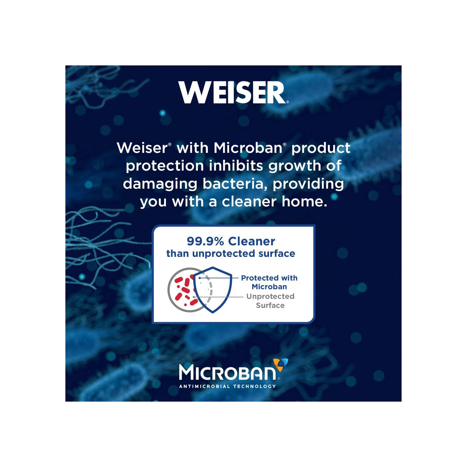 Weiser Camino and Halifax Entry Lever Featuring SmartKey, Satin Nickel