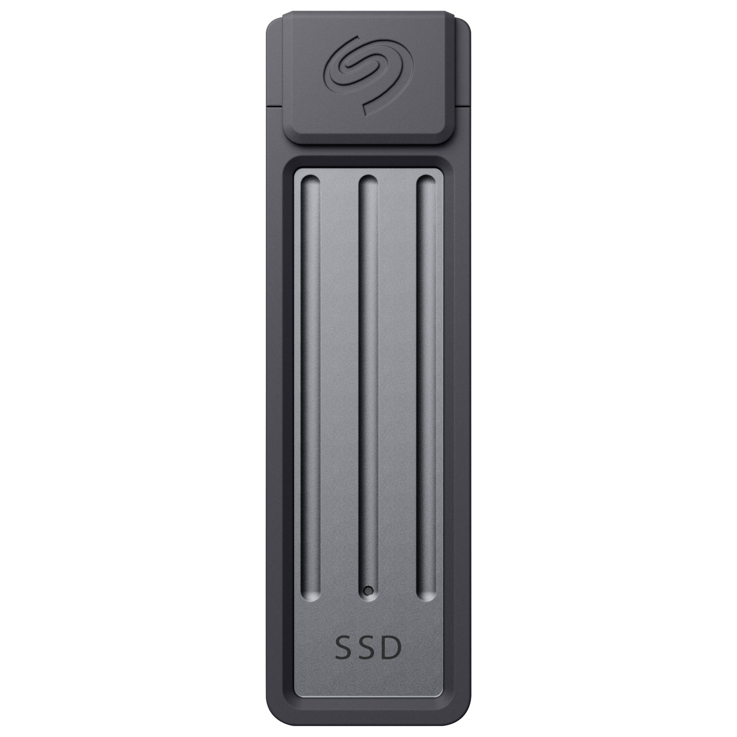 Seagate Ultra Compact 2TB USB-C External Solid State Drive - Dark Grey