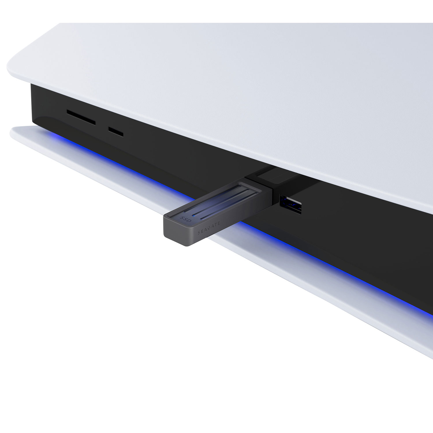 Disque SSD externe USB-C de 1 To ultracompact de Seagate - Gris foncé