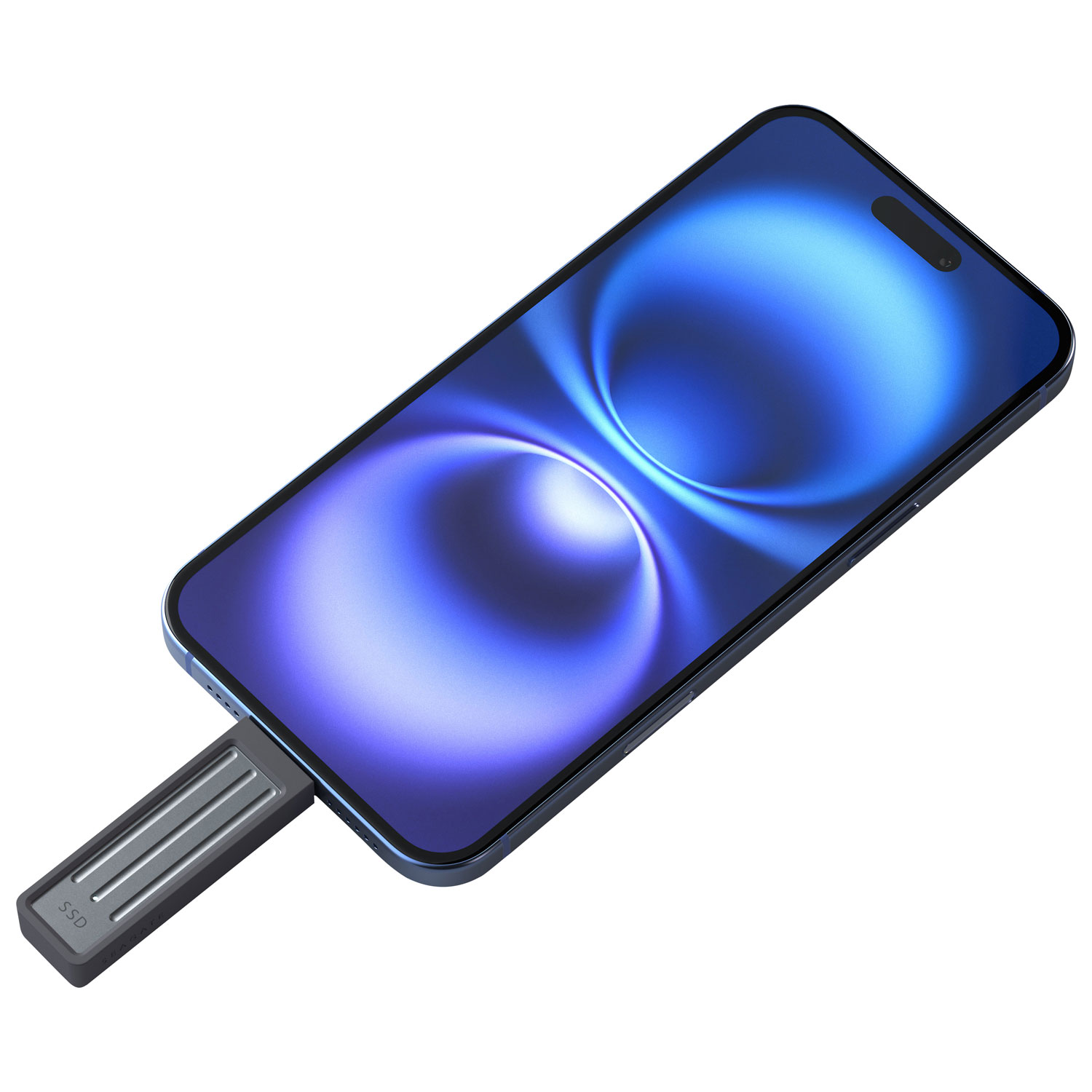 Disque SSD externe USB-C de 1 To ultracompact de Seagate - Gris foncé