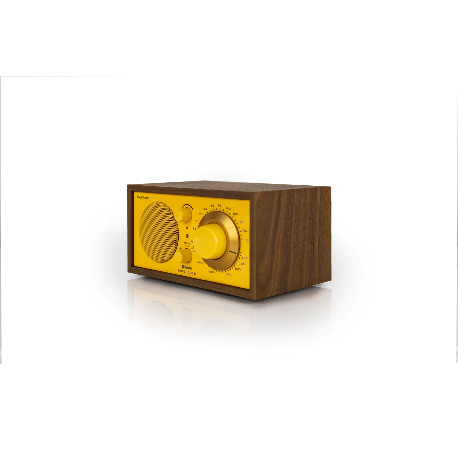 Radio AM/FM de table avec Bluetooth et entrée auxiliaire des années 70 Model One de Tivoli Audio - Orange doré