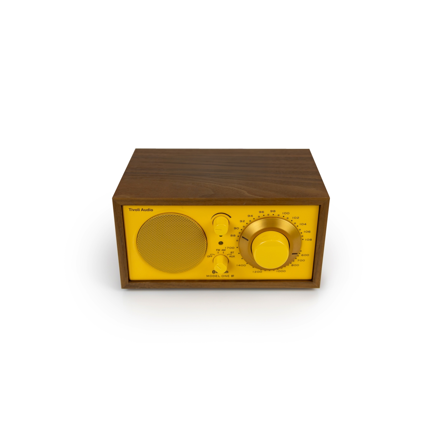 Radio AM/FM de table avec Bluetooth et entrée auxiliaire des années 70 Model One de Tivoli Audio - Orange doré