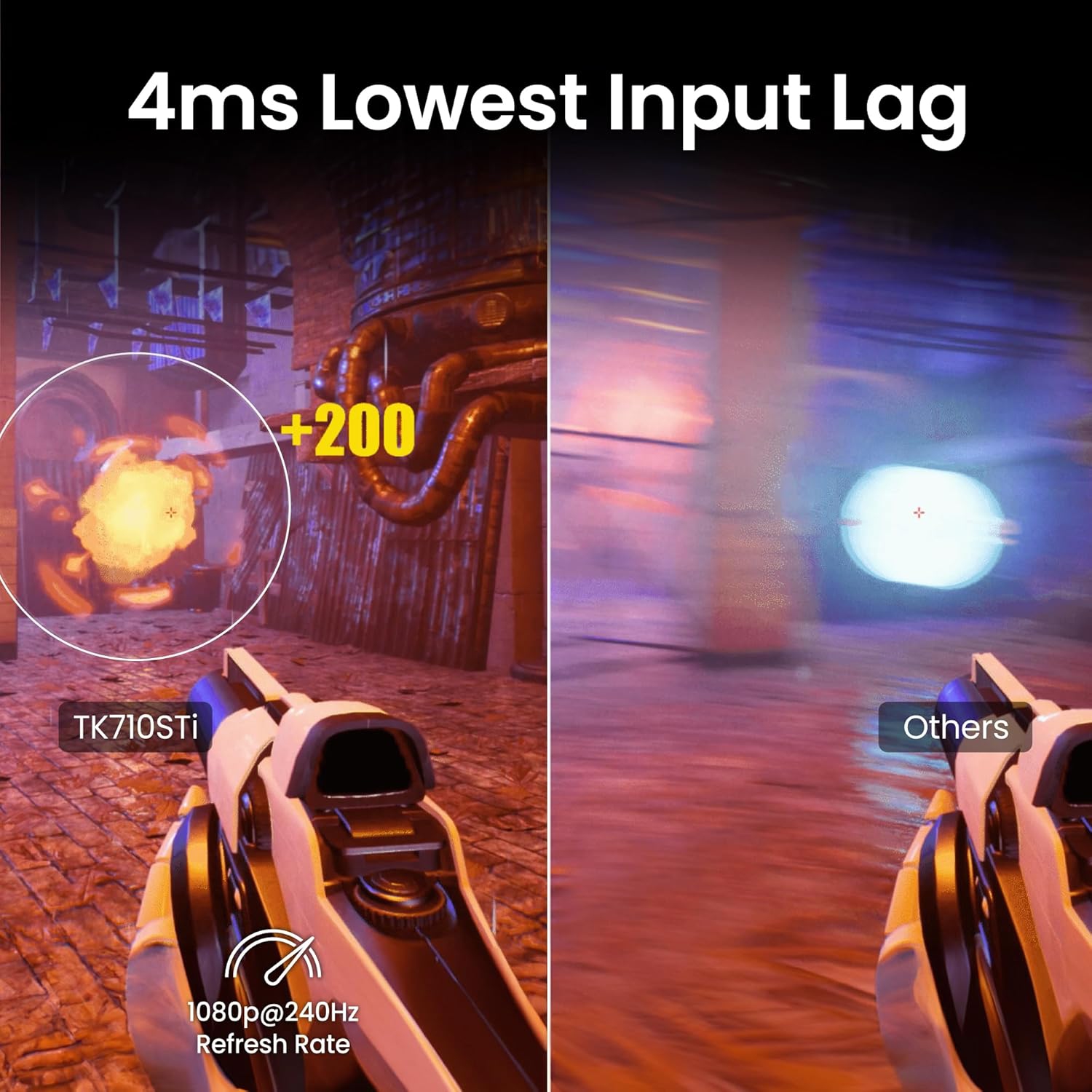 Projecteur laser HDR 4K à courte focale de 3200 lumens TK710STi de BenQ pour films et jeux - BO