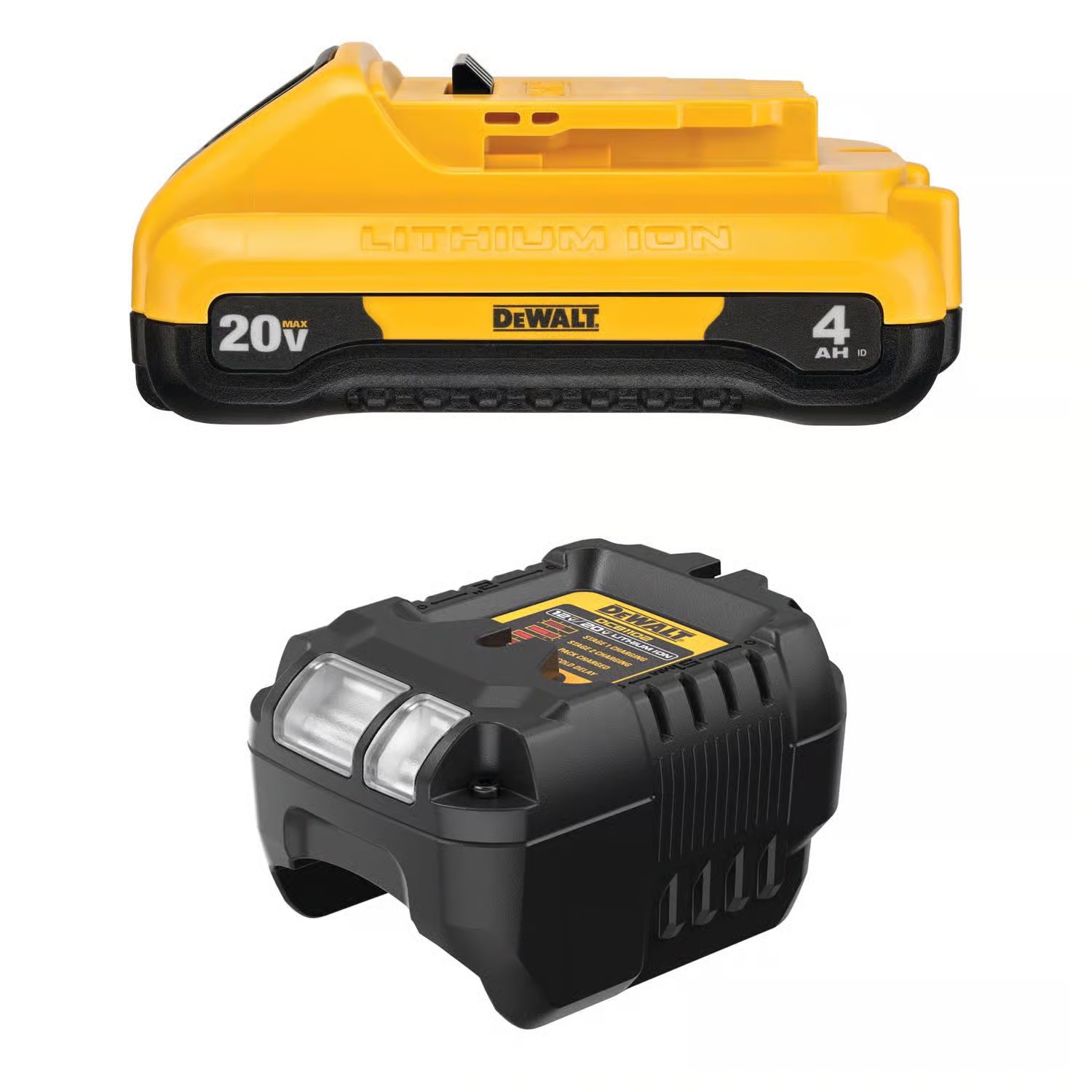 DeWalt DCB240C 20V Max 4Ah Lithium Ion Battery and Charger Starter Kit