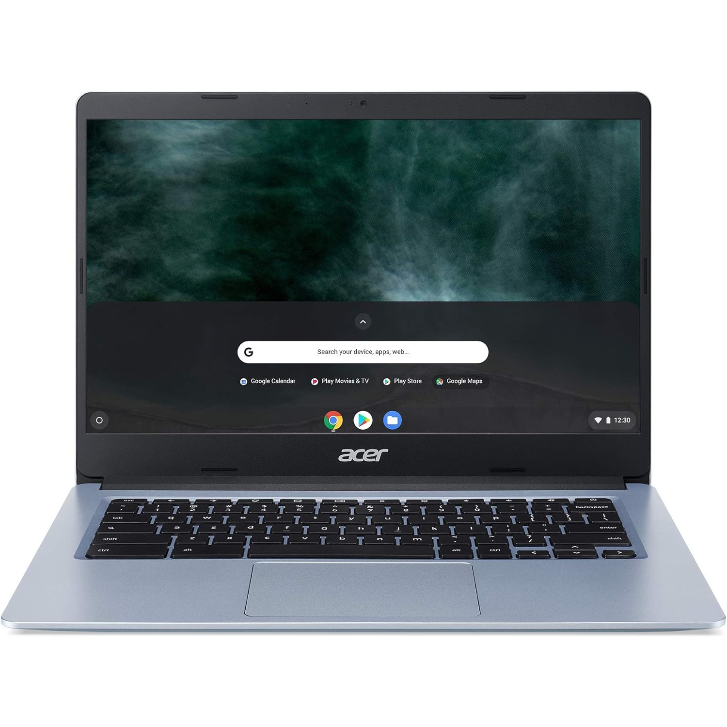 Acer 14" HD Celeron N4000 1.1GHz Intel UHD Graphics 600 4GB RAM 32GB SSD Chrome OS Silver