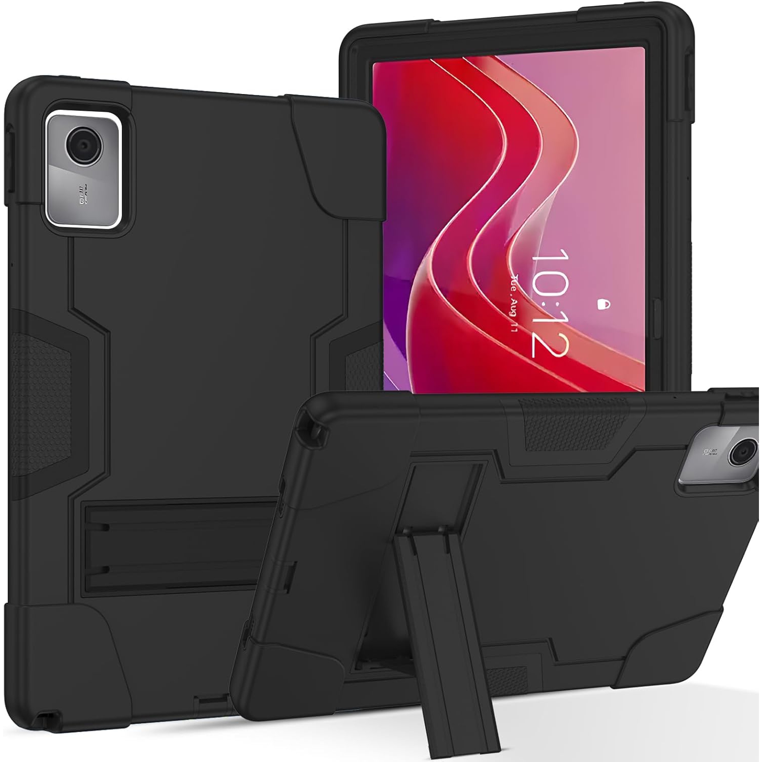 DUEDUE Case for Lenovo Tab M11/Lenovo Tab K11 LTE 2024 Kickstand Shockproof Heavy Duty Hybrid Hard PC Cover Protective