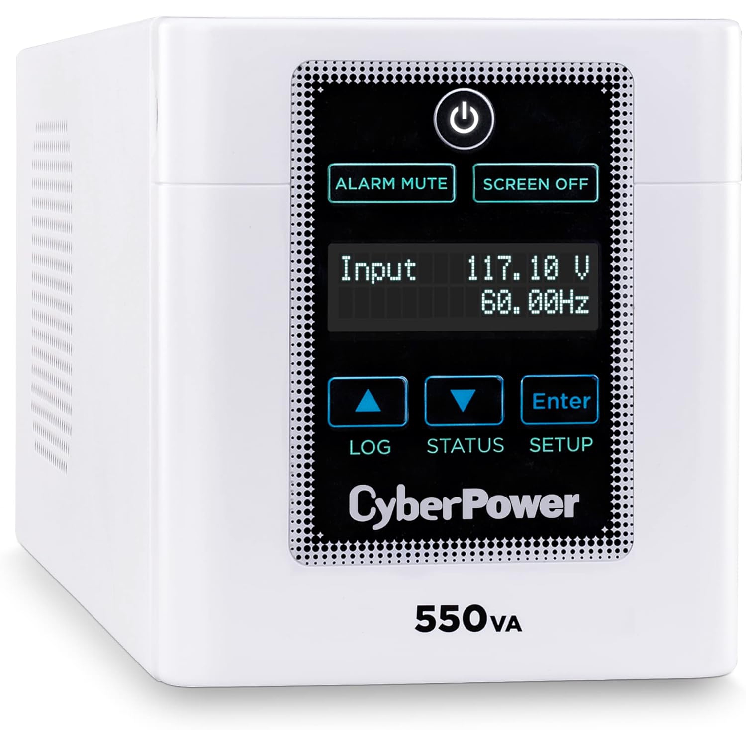 Système UPS d'alimentation sans coupure médical CyberPower de 550&nbsp;L, 550 VA/440&nbsp;W, 4 prises, AVR, tour - Remis à neuf - Très bon état