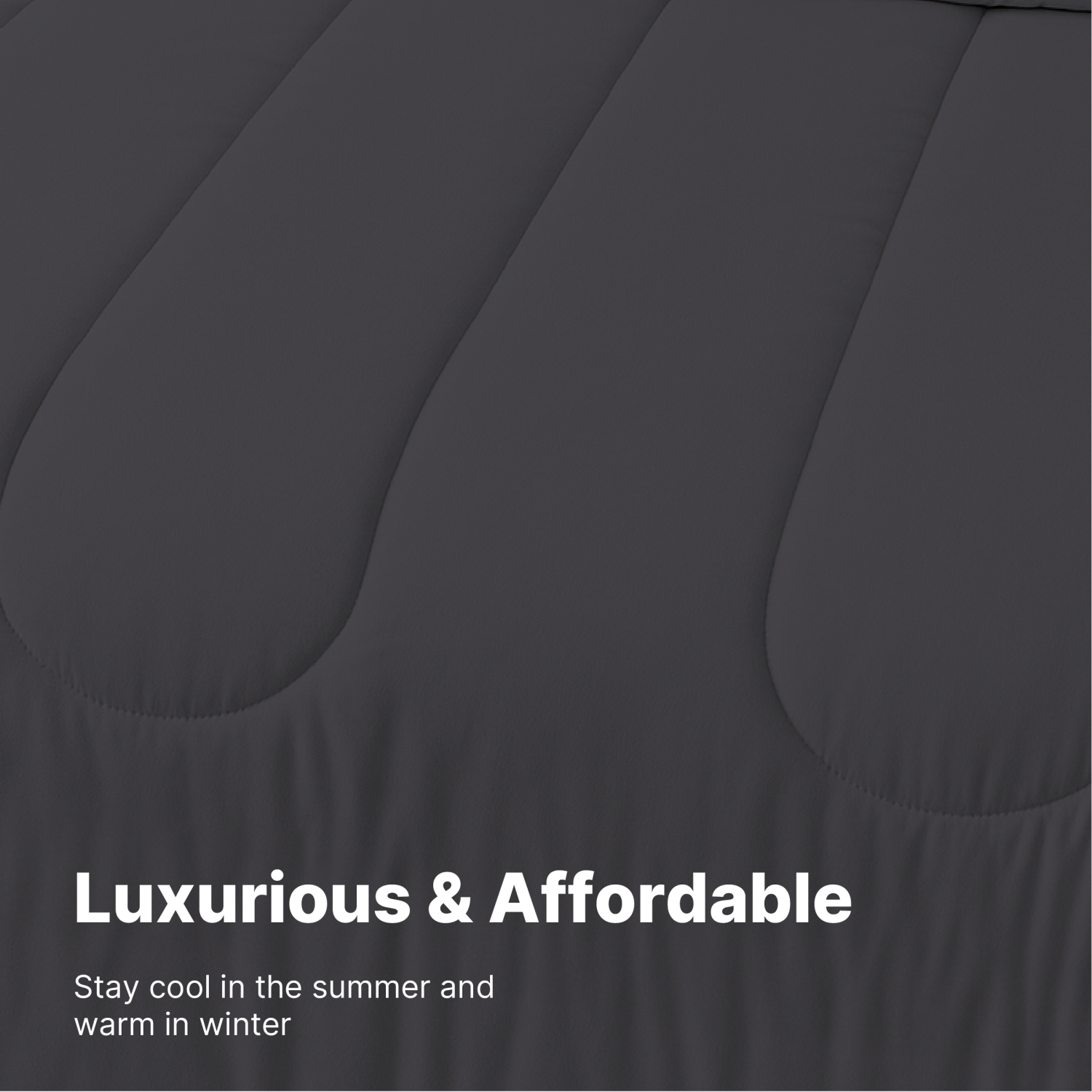 Beddora 5-Piece Bed in a Bag – Includes Comforter, 2 Shams, Decorative Cushion & Square Cushion – Ultra-Soft, All-Season Bedding – King – Forged Iron