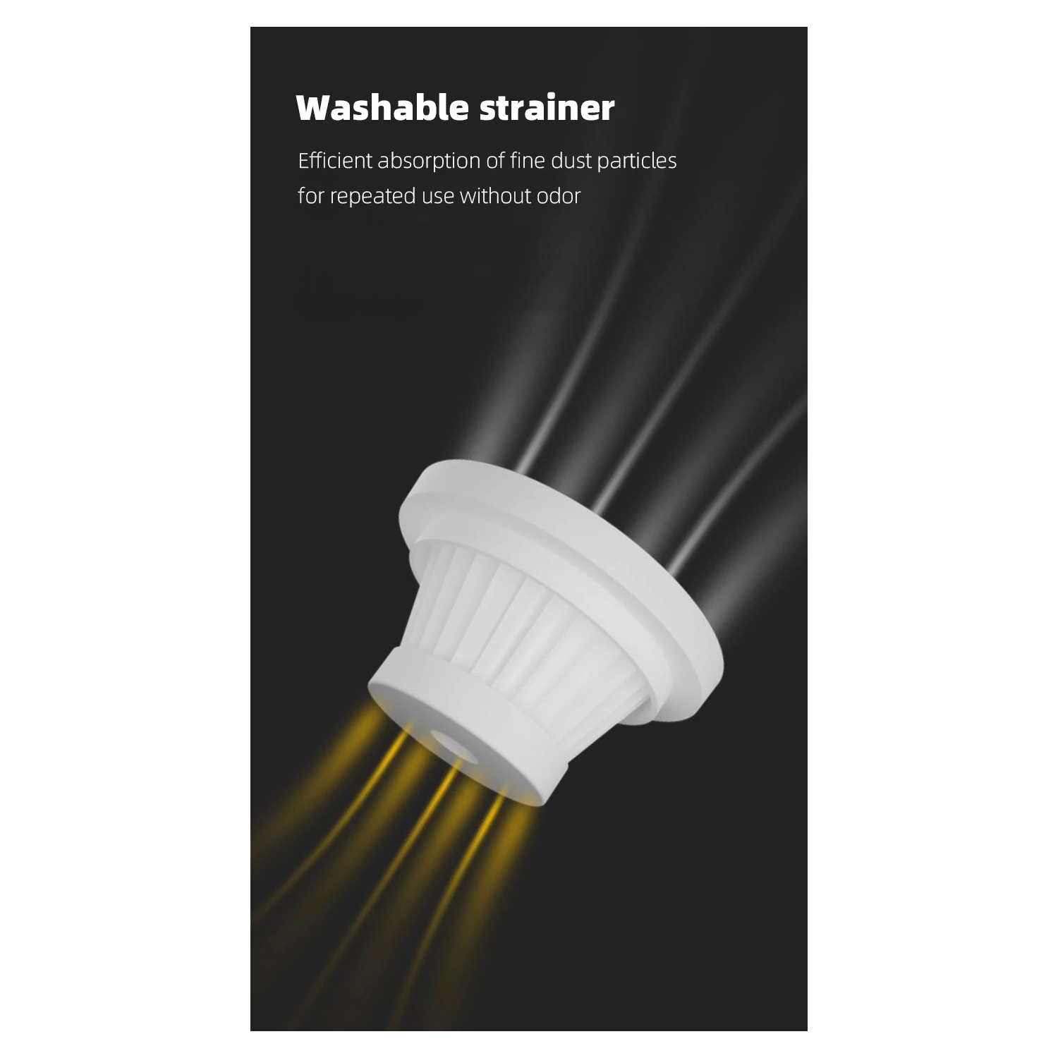 Car Vacuum Cleaner, Mini Household Handheld Wireless Portable Car Vacuum Cleaner, USB Rechargeable Vacuum Super Dust Blower - Gray