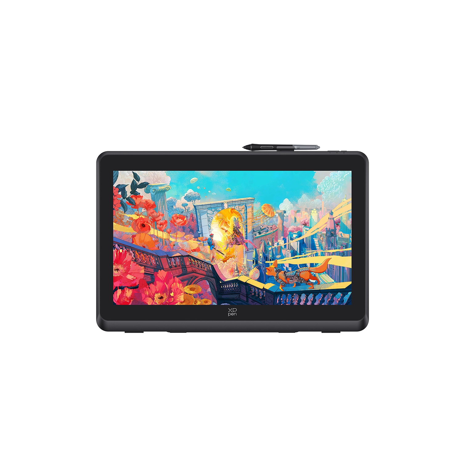 Tablette de dessin 130 % sRVB 22&nbsp;po de XPPen – Tablette artistique haute précision avec 16384 stylet à pression