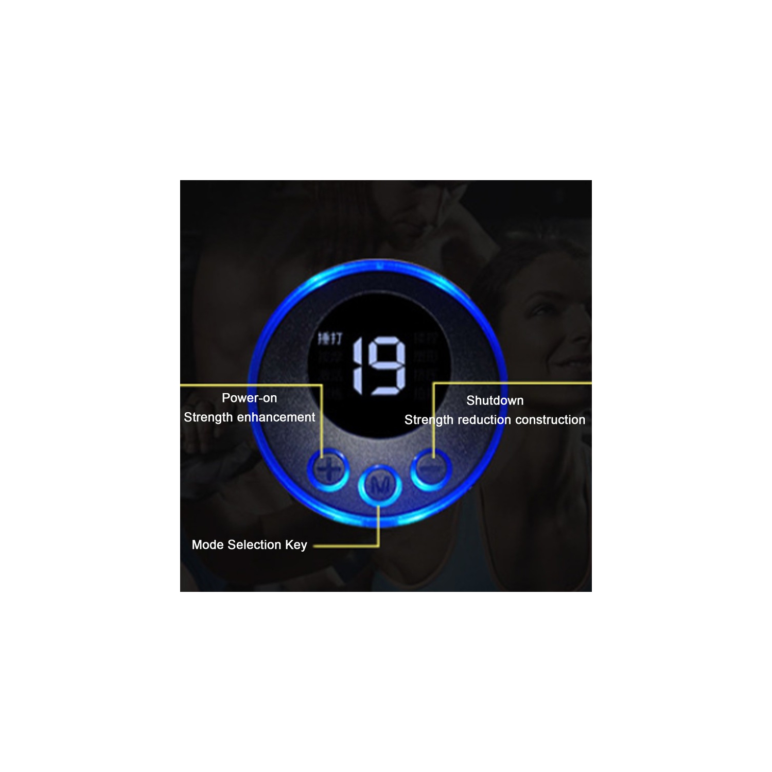 Butt Trainer, appareil d'entraînement des fesses réglable intelligent et accessoires, appareil d'entraînement musculaire pour adultes, femmes