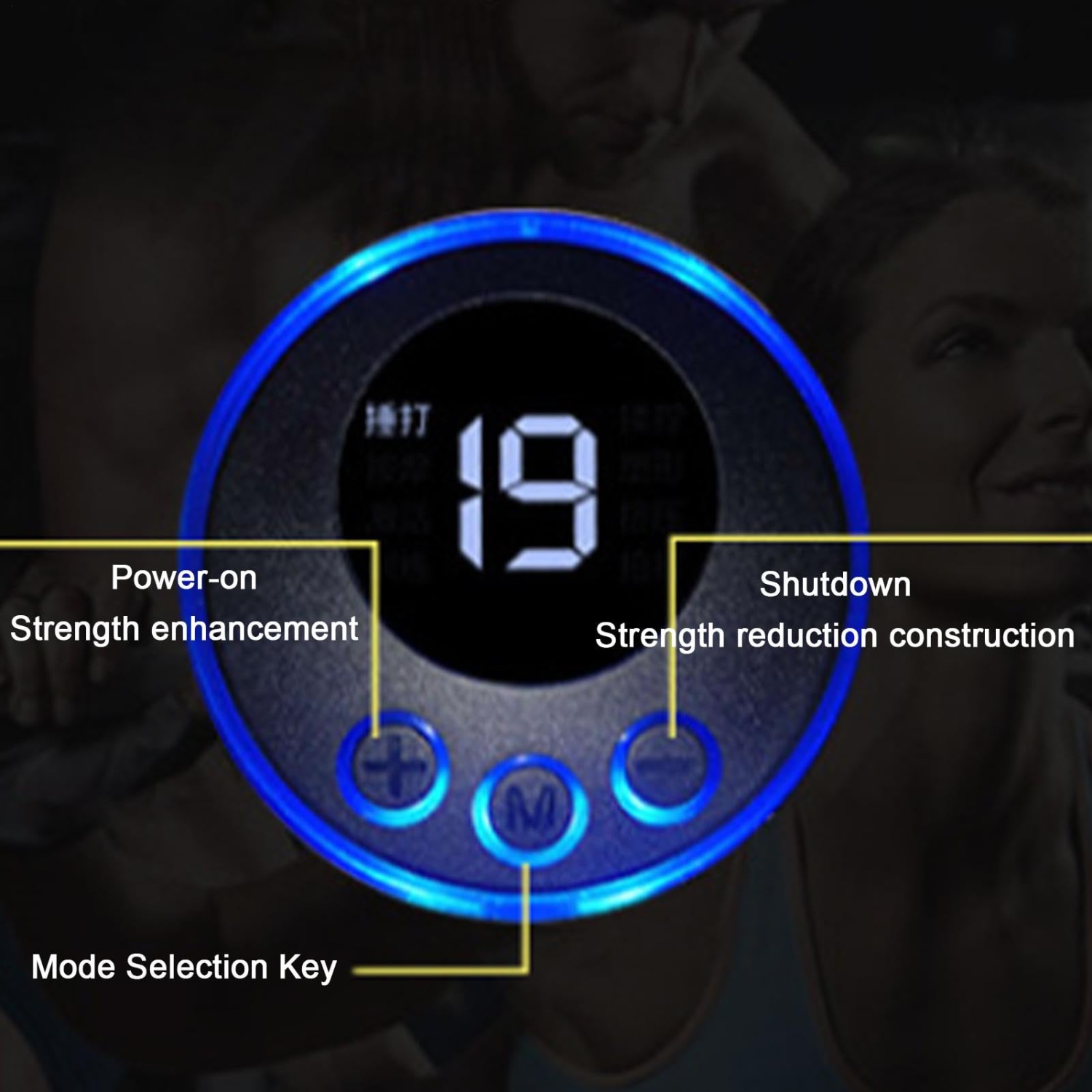 Butt Trainer, appareil d'entraînement des fesses réglable intelligent et accessoires, appareil d'entraînement musculaire pour adultes, femmes