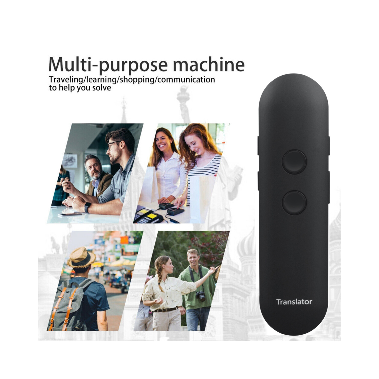 97 Languages Translator Portable Smart Translator Instant Voice Translation