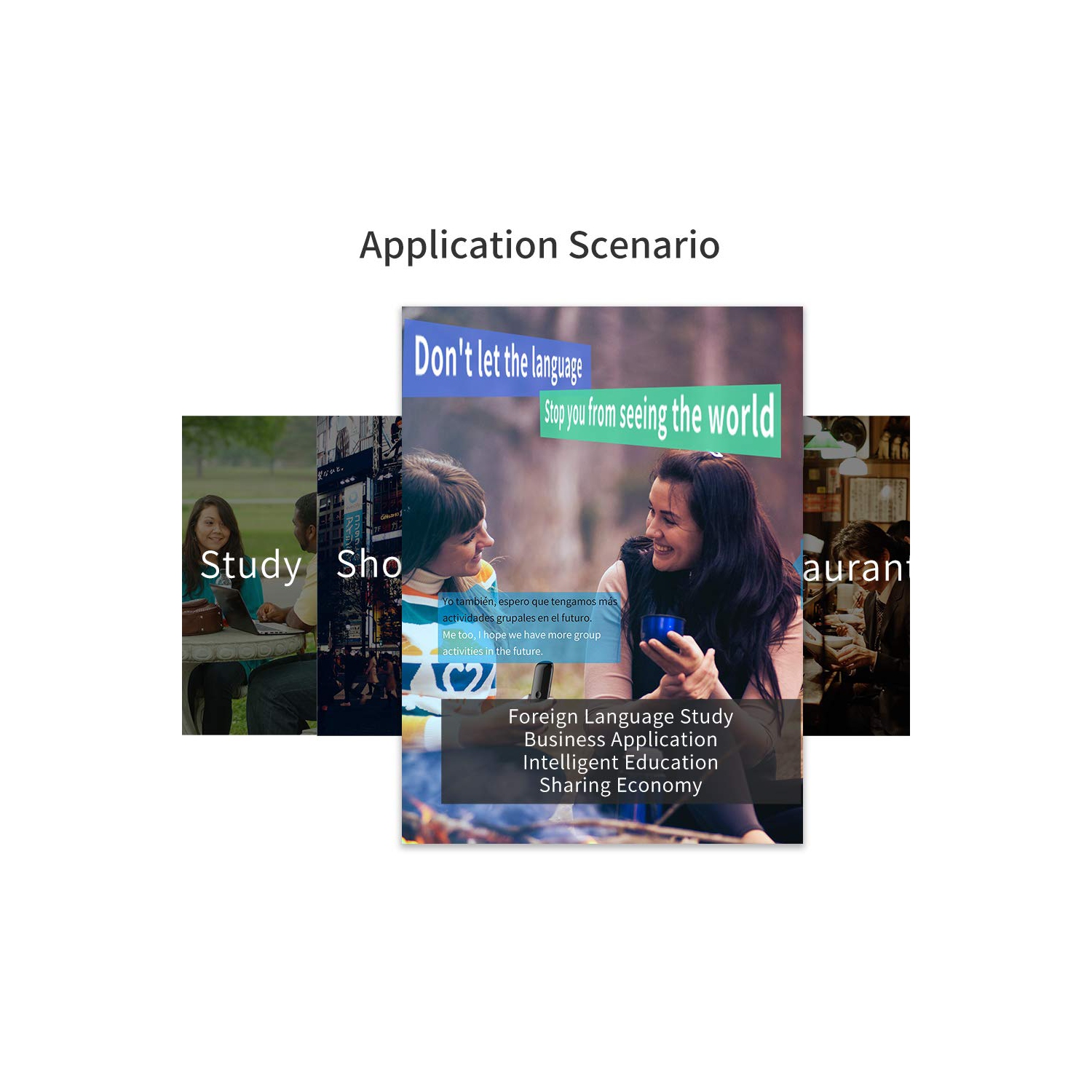 97 Languages Translator Portable Smart Translator Instant Voice Translation