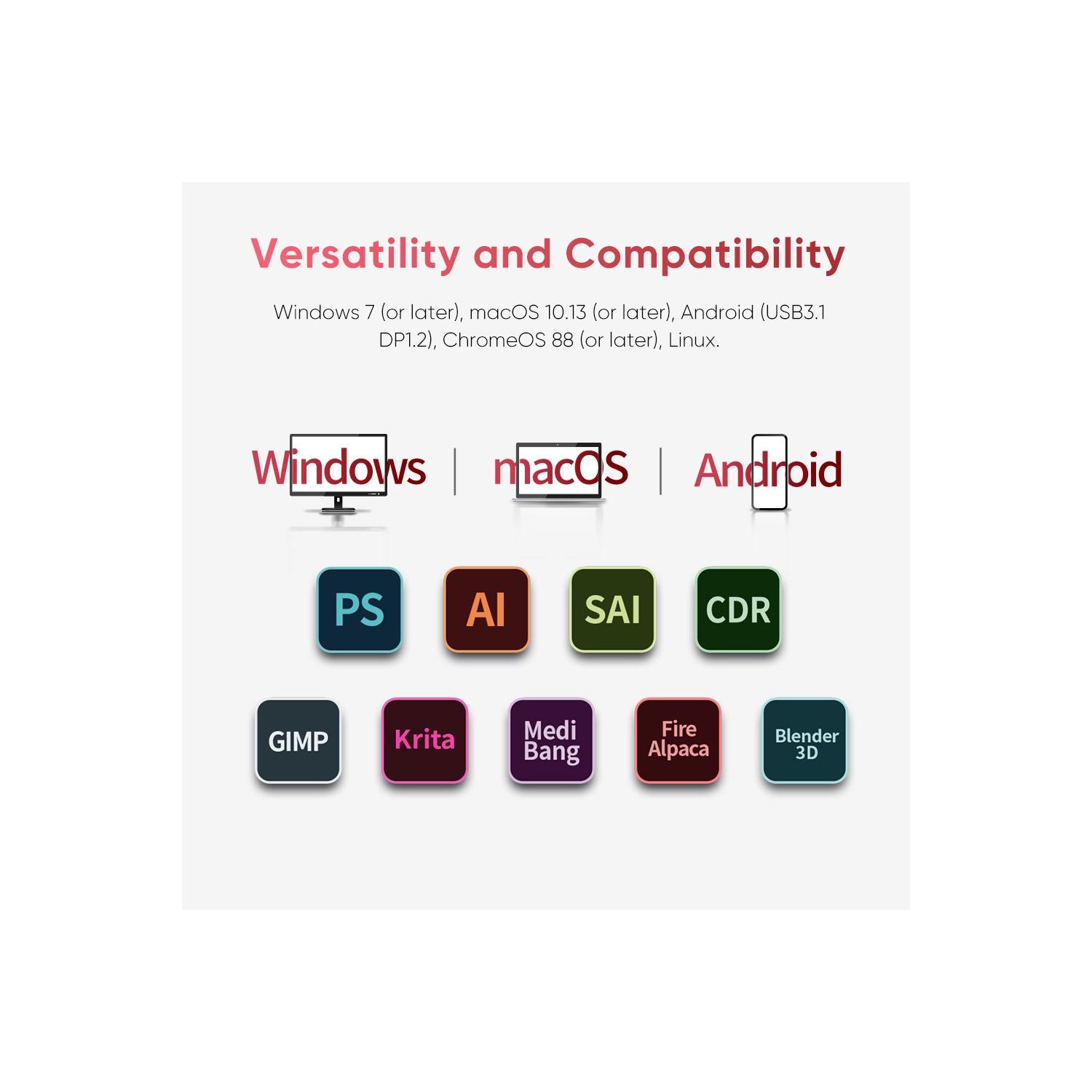 XPPen 15&nbsp;po Nouveau stylet graphique mis à niveau Moniteur Technologie laminée à dessin Écran 16384 15,6 niveaux Stylet