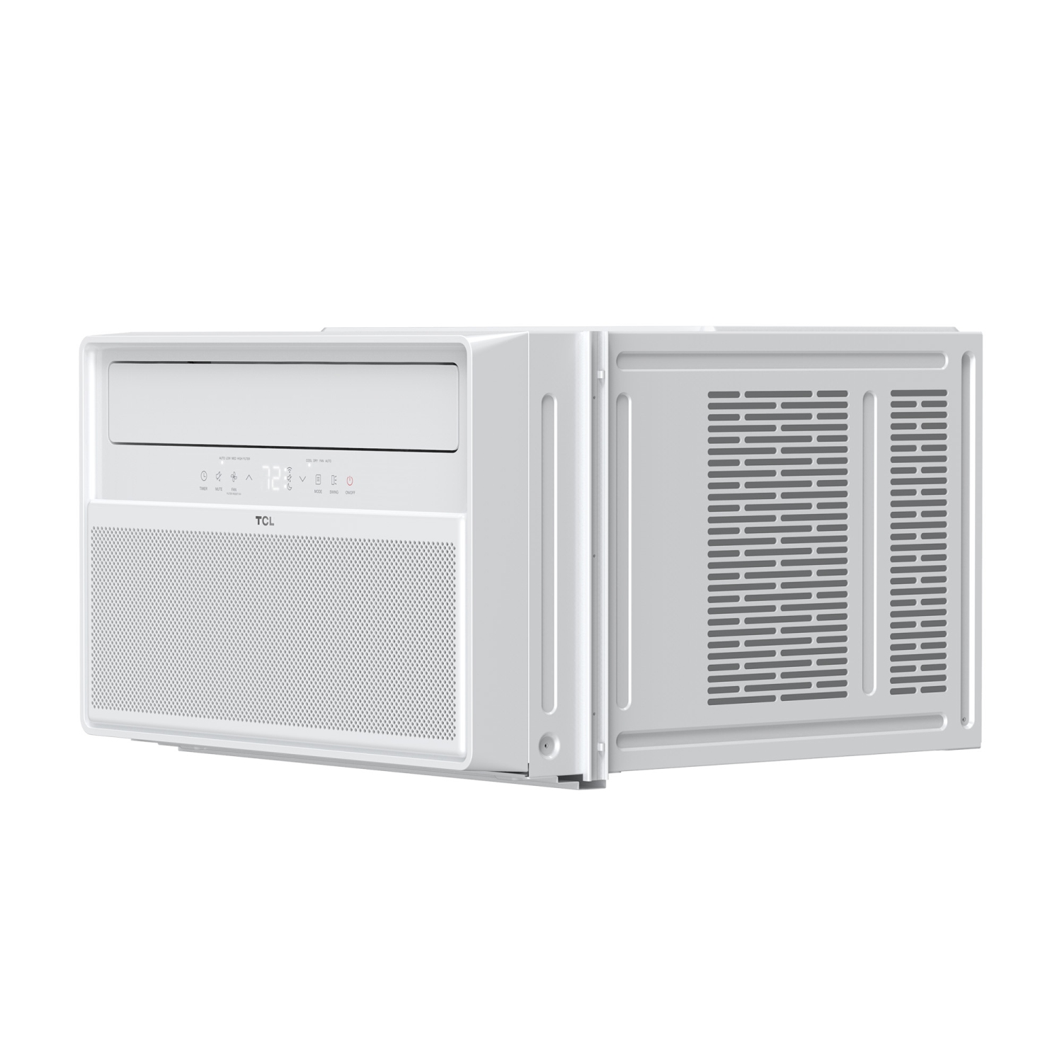 TCL – Climatiseur de fenêtre, ventilateur et déshumidificateur intelligent 10&nbsp;000&nbsp;BTU série Q, 450 pi2 Télécommande, fonctionne avec