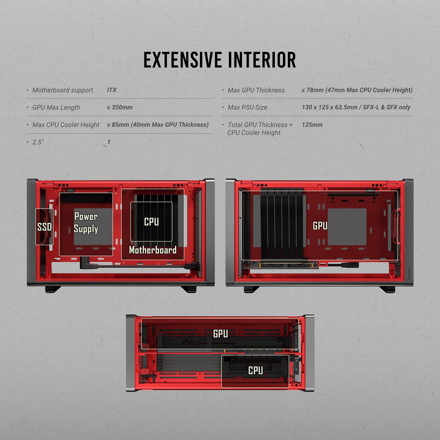 Antec Performance 1 M Aventurine Computer Case
