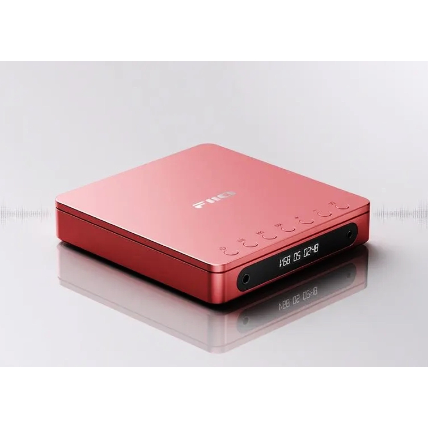 FiiO DM13 BT HiFi Balanced Output Portable Stereo CD Player with Bluetooth-Red