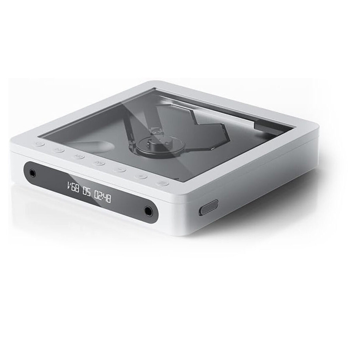 FiiO DM13 BT HiFi Balanced Output Portable Stereo CD Player with Bluetooth-White Skylight