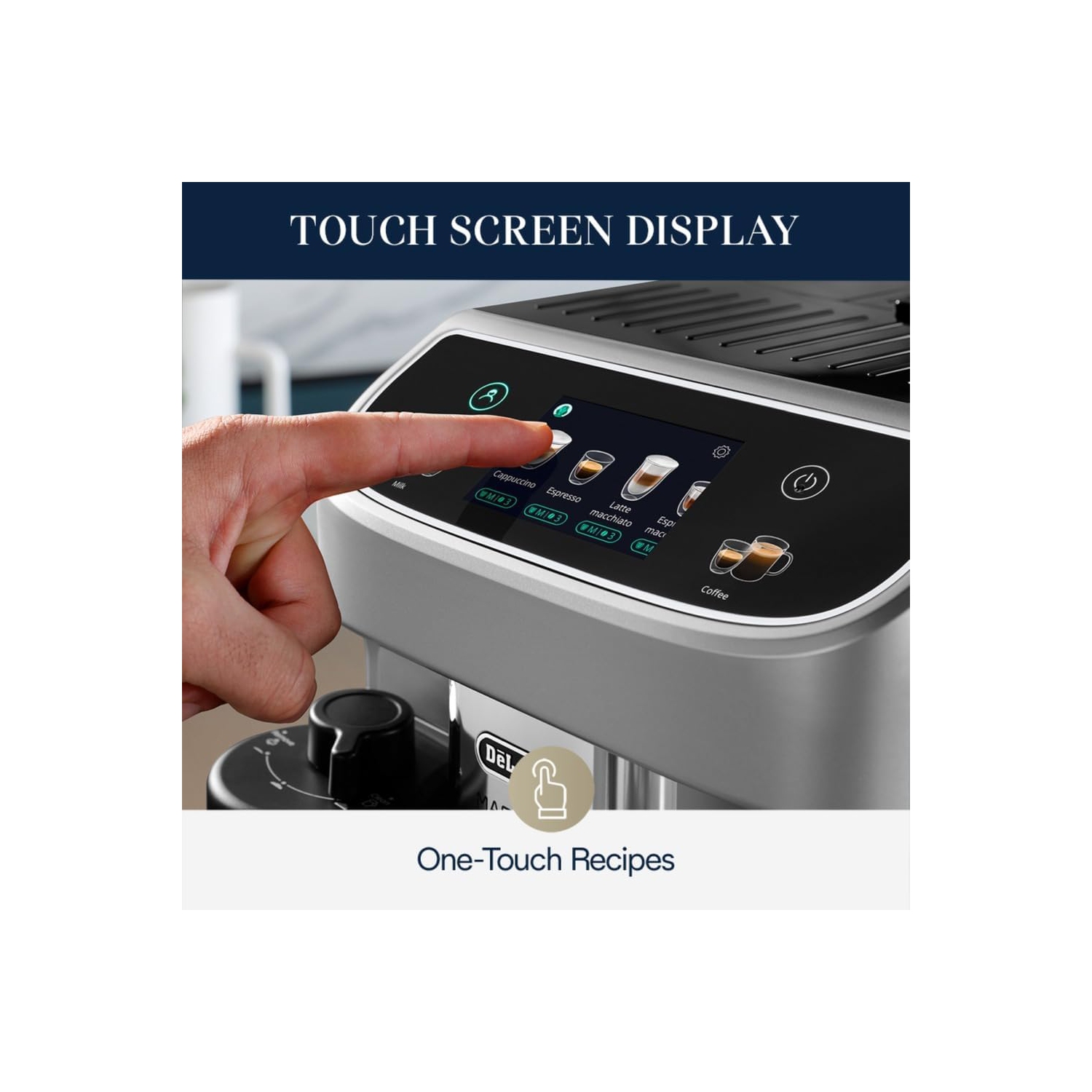 Delonghi Magnifica Plus Fully Automatic Espresso Machine - Silver