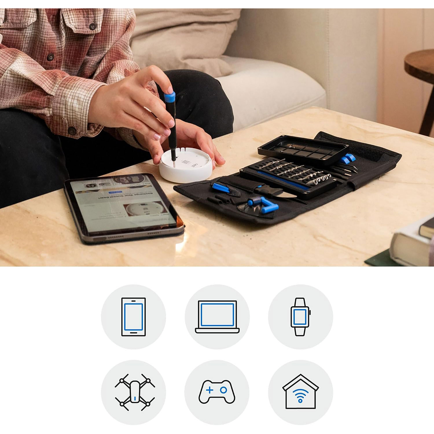 iFixit Pro Tech Go Electronics & Computer Repair Tool Kit