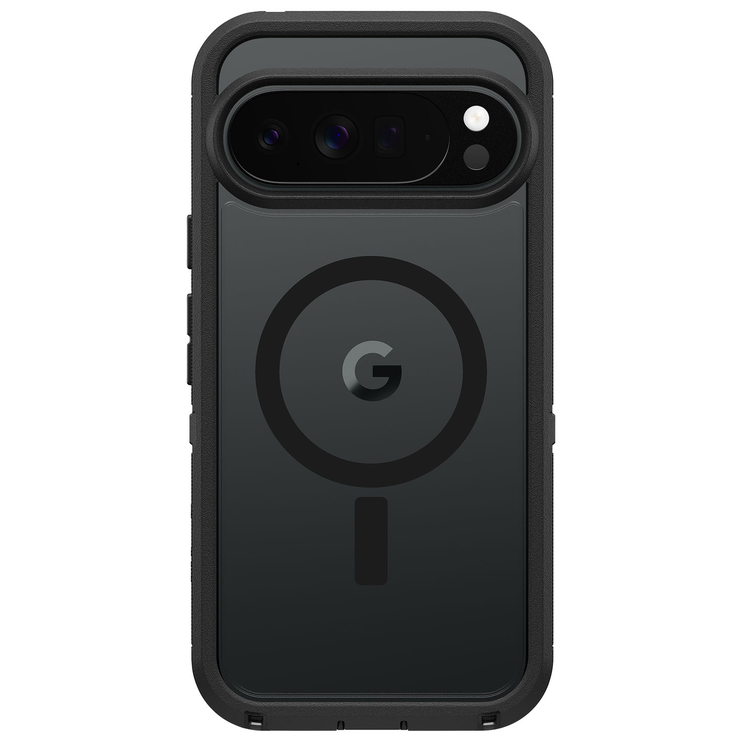 Étui rigide ajusté avec aimant Defender Pro XT d'OtterBox pour Pixel 10 Pro XL - Transparent/Noir