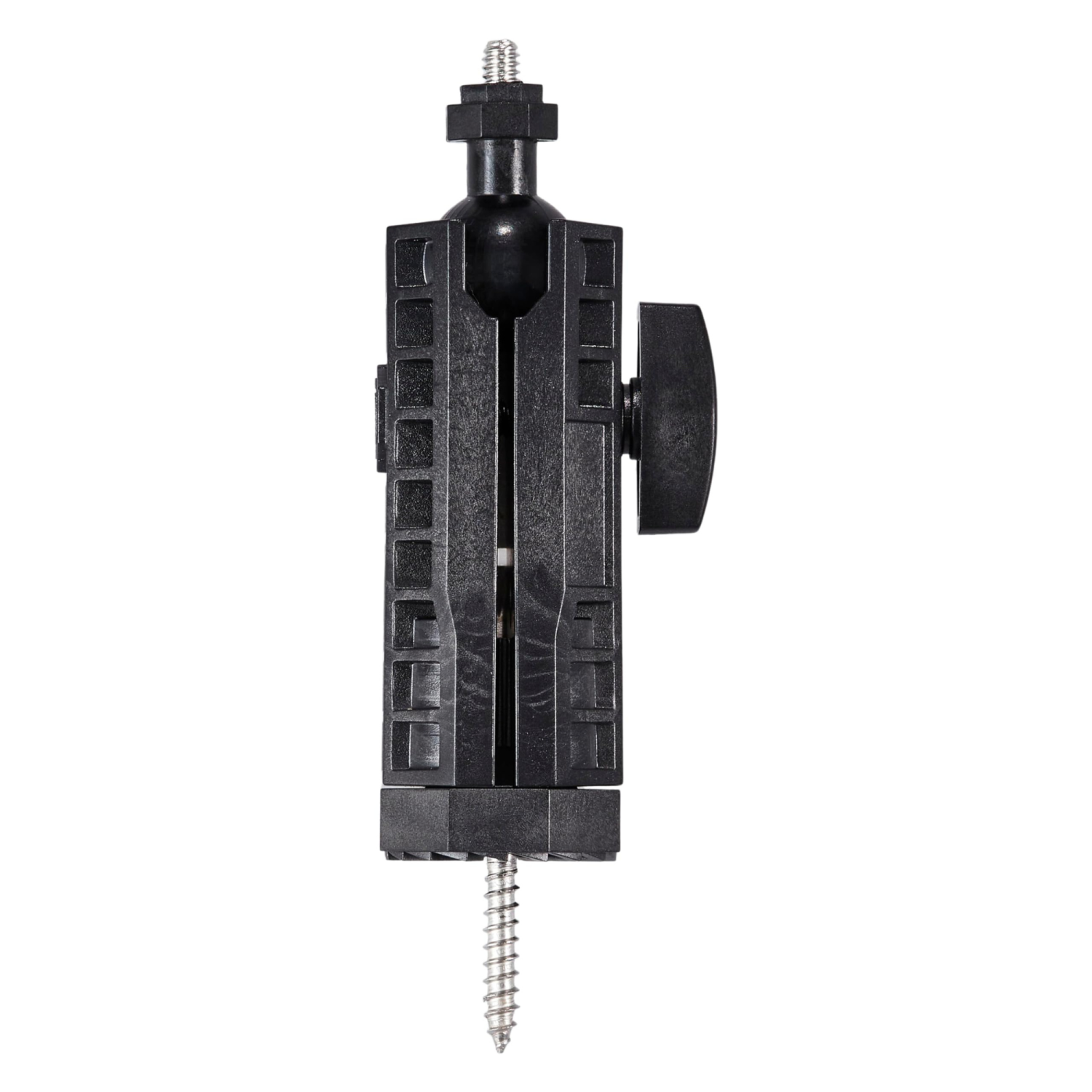 Support réglable pour caméra de sentier MA-500 de SPYPOINT – Double pivot panoramique et inclinable, filetage de trépied ¼-20, ancrage à vis en bois