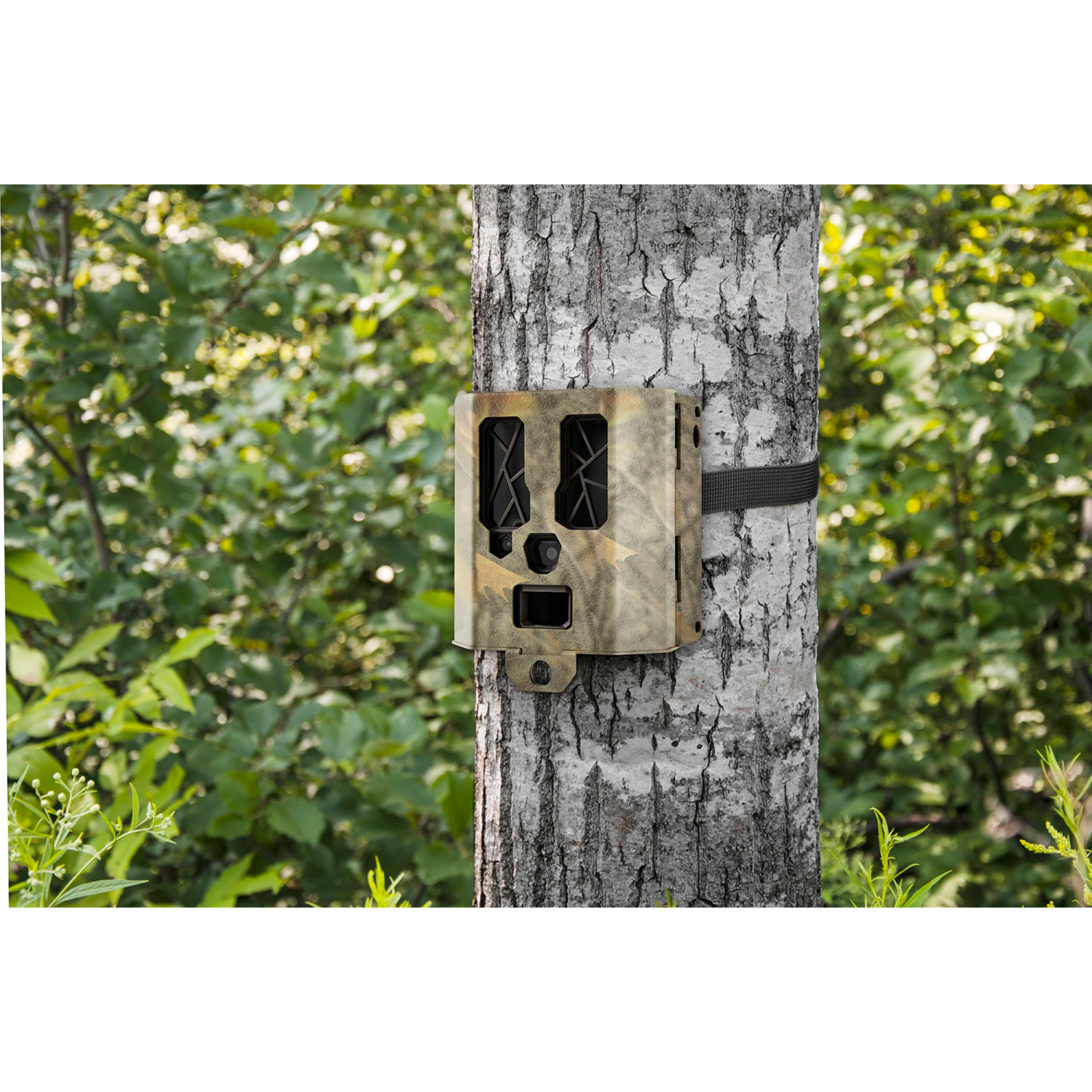 SPYPOINT SB-400 Cellular Trail Cameras Security Box 48-LED Cameras | Protective Heavy Duty Steel Case | Weather & Animal Resistant w/ Easy Accessible