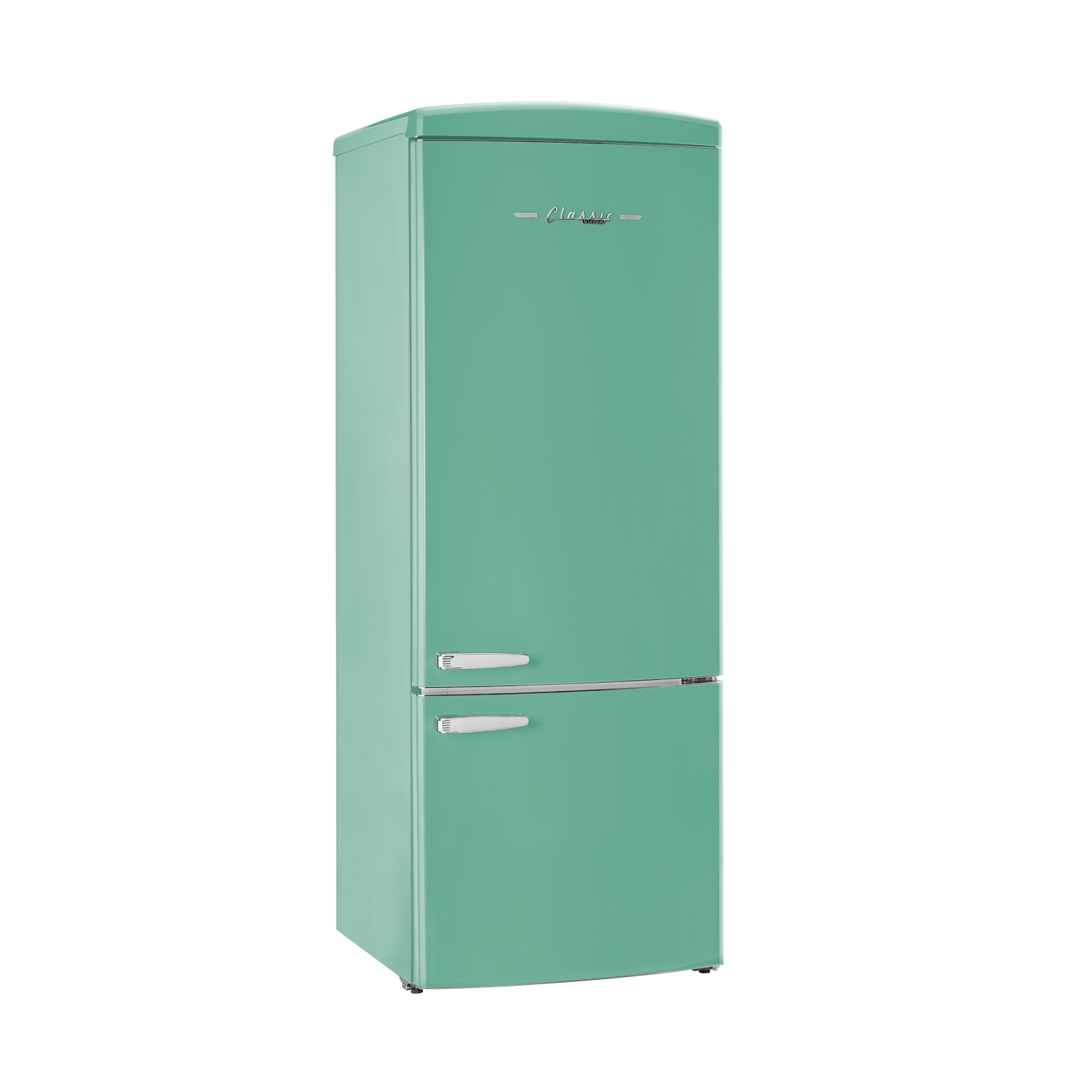 Unique Appliances Classic Retro 16.7 cu.ft Bottom Freezer Refrigerator - Ocean Mist Turquoise, Energy Star