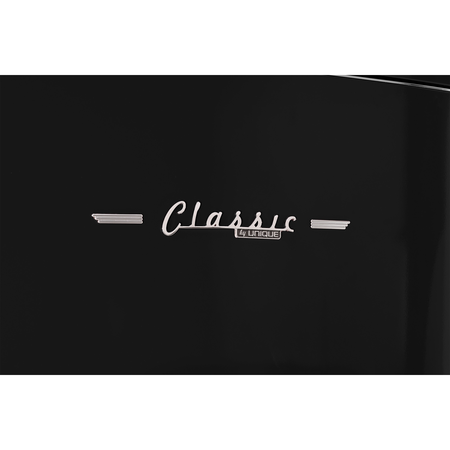 Unique Appliances Classic Retro 16.7 cu.ft Bottom Freezer Refrigerator - Midnight Black, Energy Star
