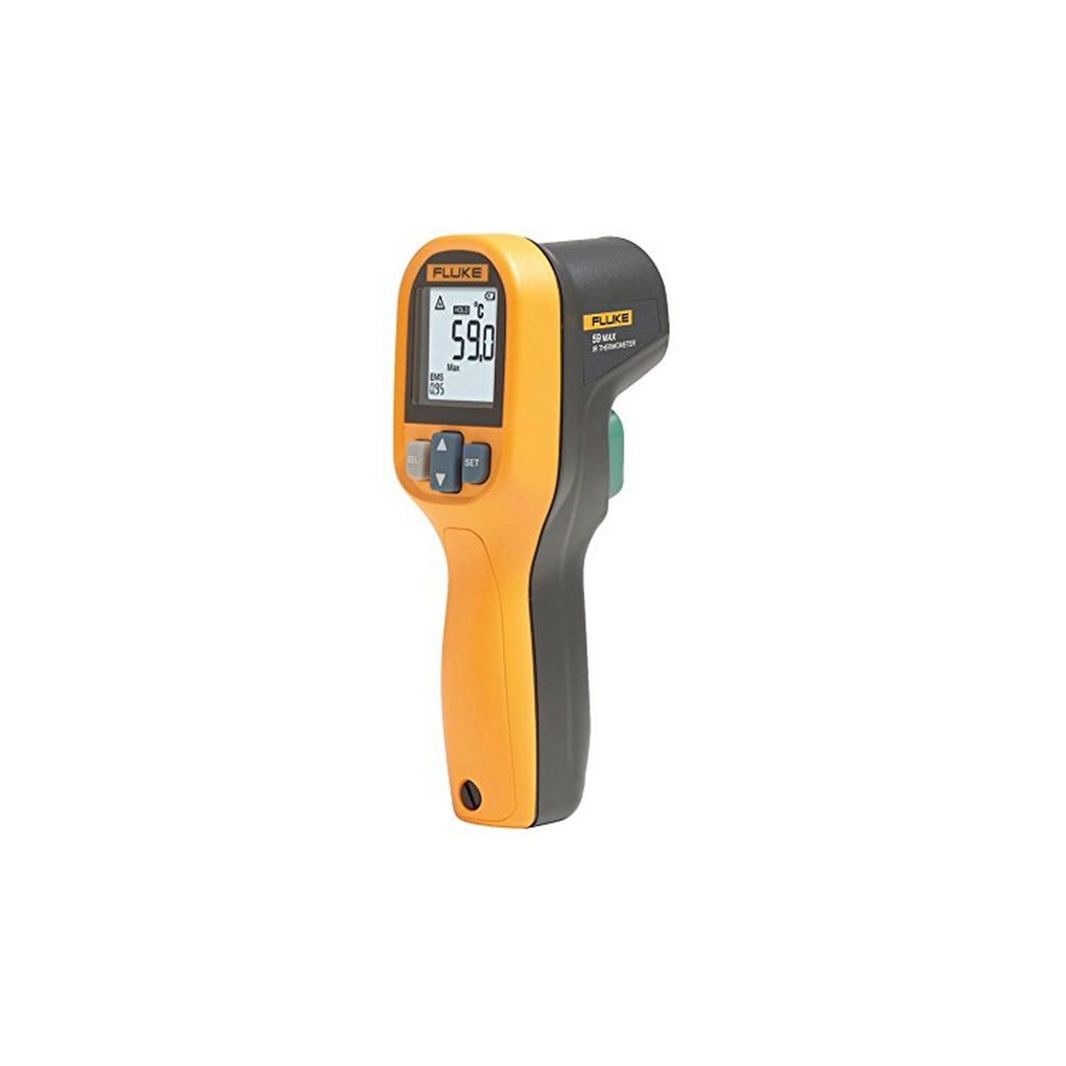 Open Box - Fluke FLUKE-59 MAX NA Digital Handheld IR Thermometer, -30 to 350C, 8:1 Spot Size, 59 Series