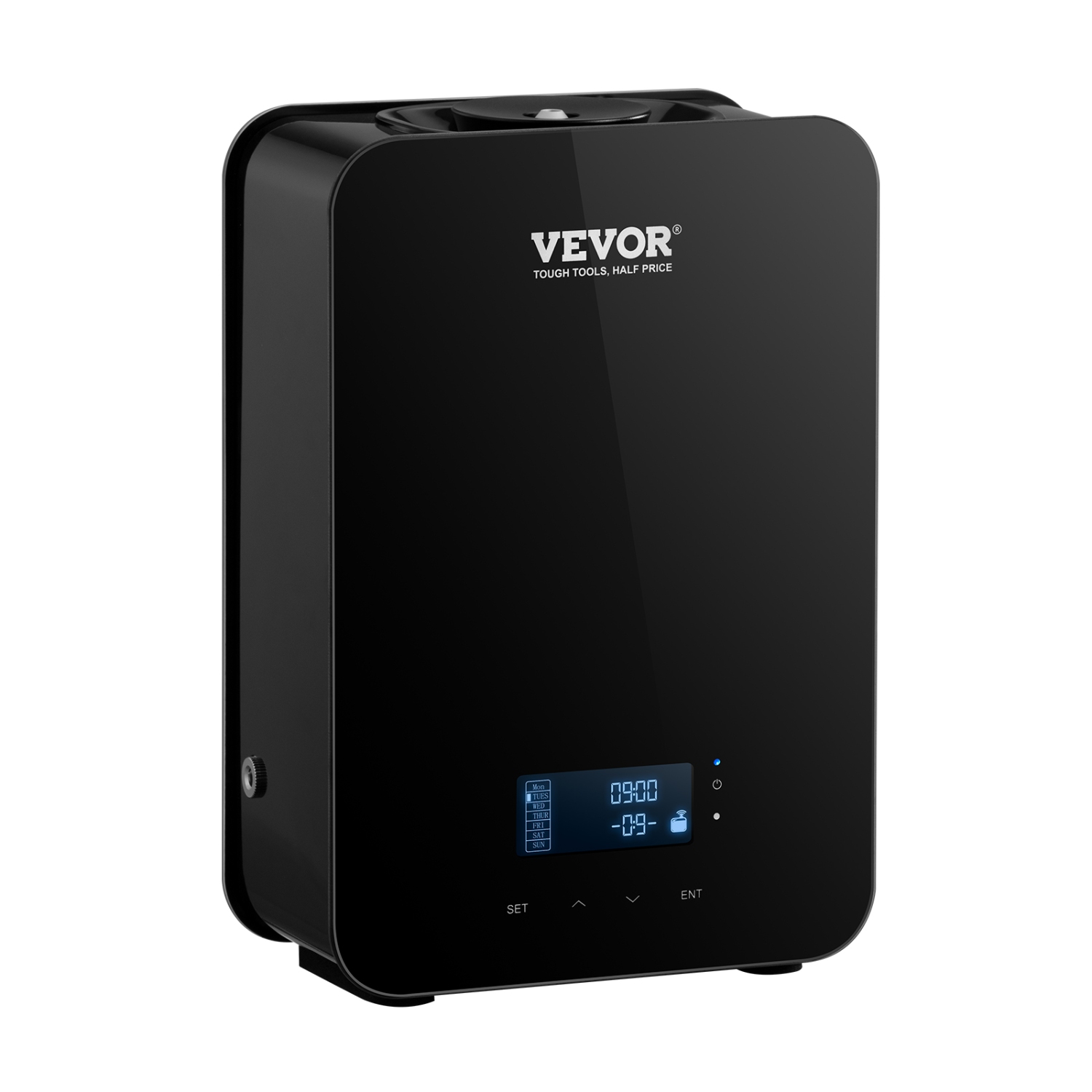 VEVOR 180ml Scent Air Machine, Bluetooth Smart Essential Oil Diffuser, 2000sq. ft Waterless HVAC Scent Diffuser with Cold Air Technology,