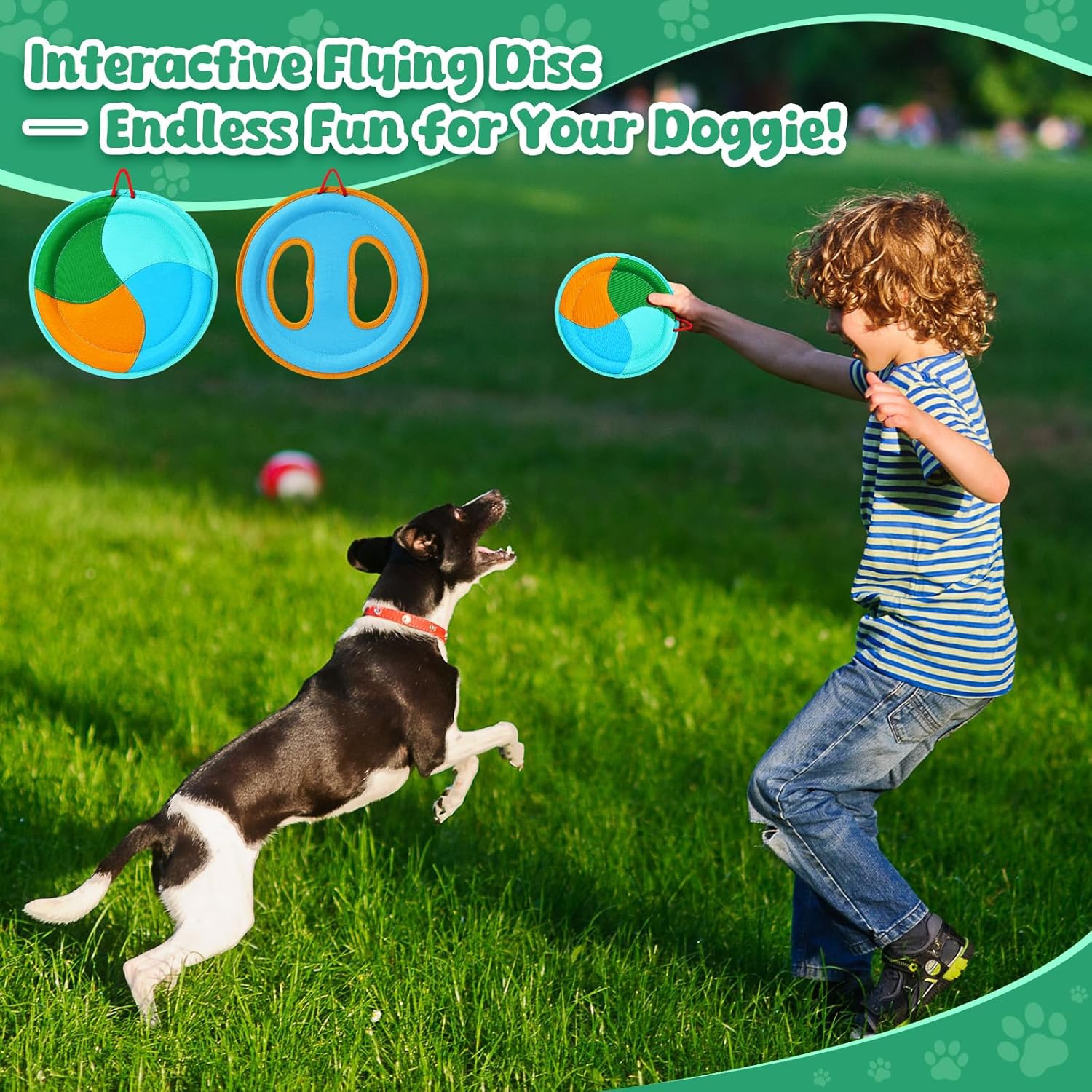 2 PCS Dog Pool Floating Flying Disc Toys,Interactive Dog Pool Water Toys Float for Aggressive Chewers,Lake & Beach Small,Medium & Large Puppies