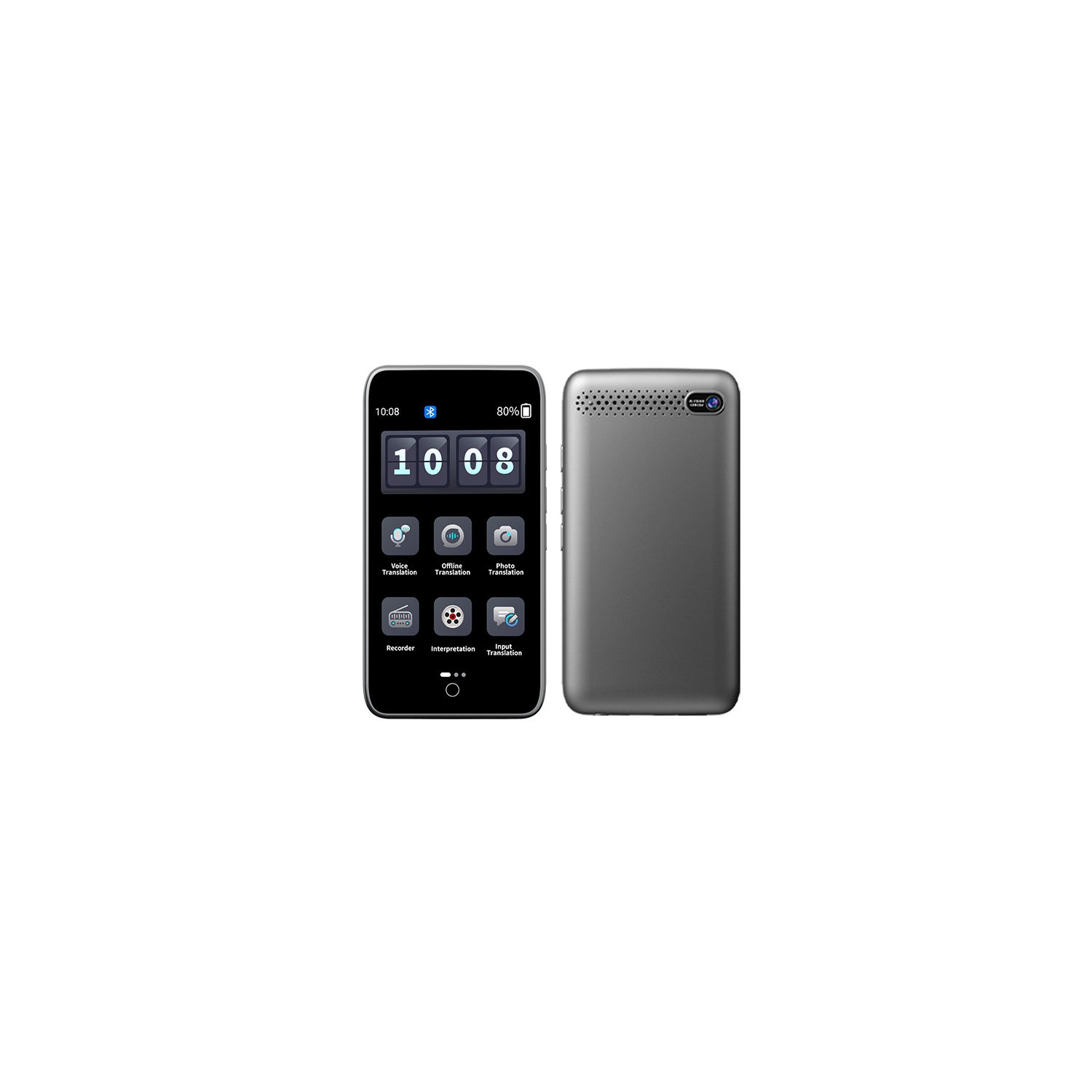 Nouveau traducteur intelligent, traducteur hors ligne portable, traduction de photos, traduction simultanée, traduction 6G de 142 langues ​​+ offline