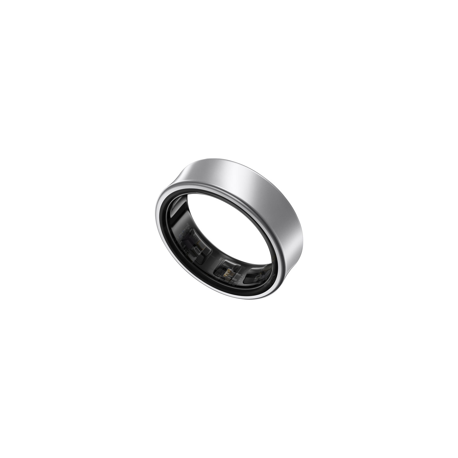 Refurbished - Samsung Galaxy Ring - Silver Titanium - Size 7