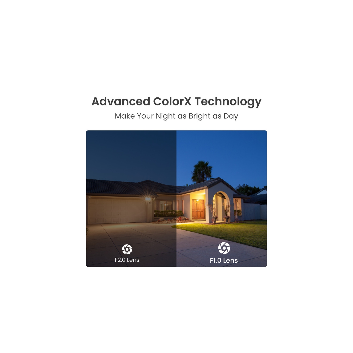 Caméra PoE à dôme 8&nbsp;Mpx 4K de Reolink avec vision nocturne ColorX F1.0 Super Aperture CX820