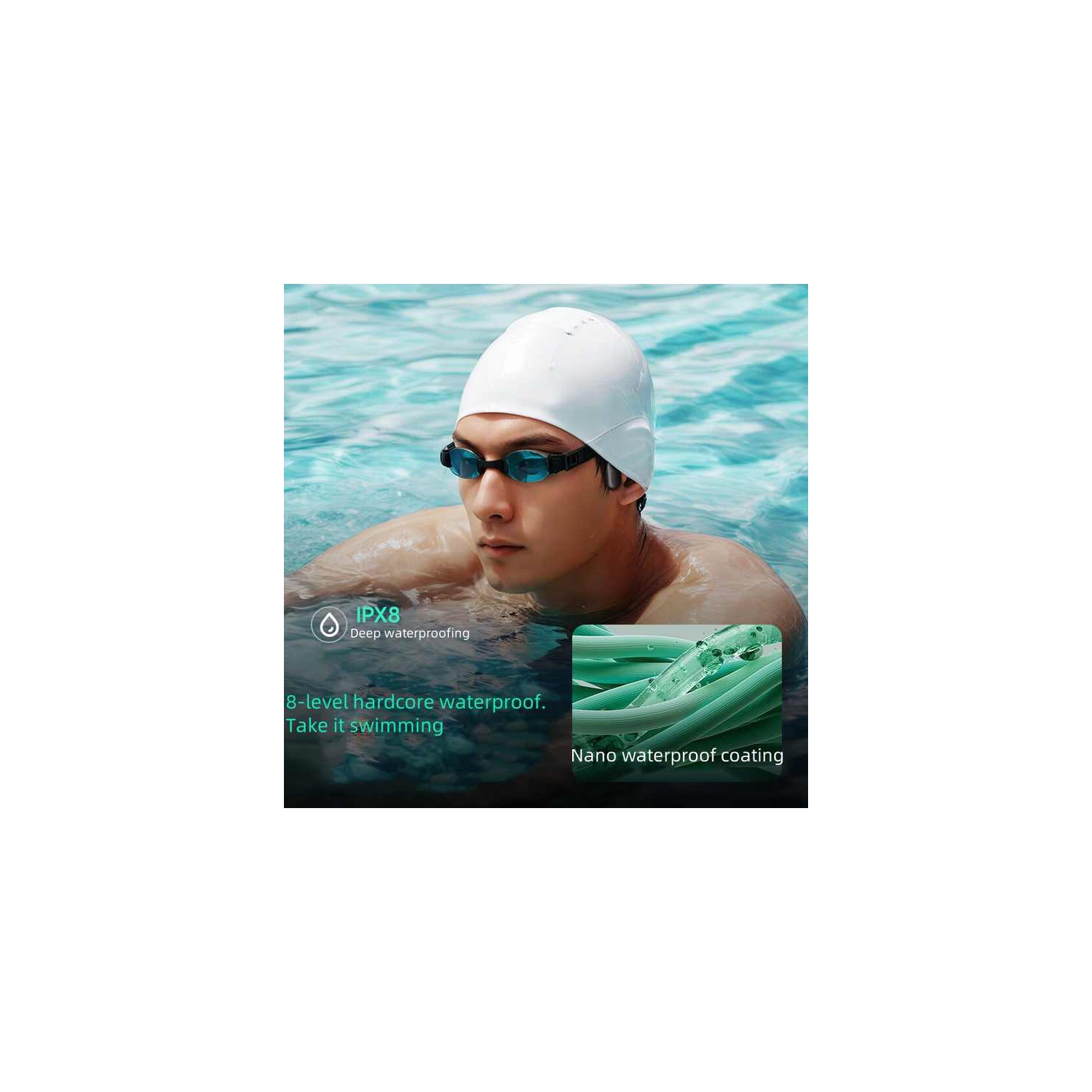 G07 Bone Conduction Bluetooth Headset Wireless Ultra-Long Battery Life Sports Neck Hanging Waterproof Ultra-Long Battery Life Sports Neck Hanging