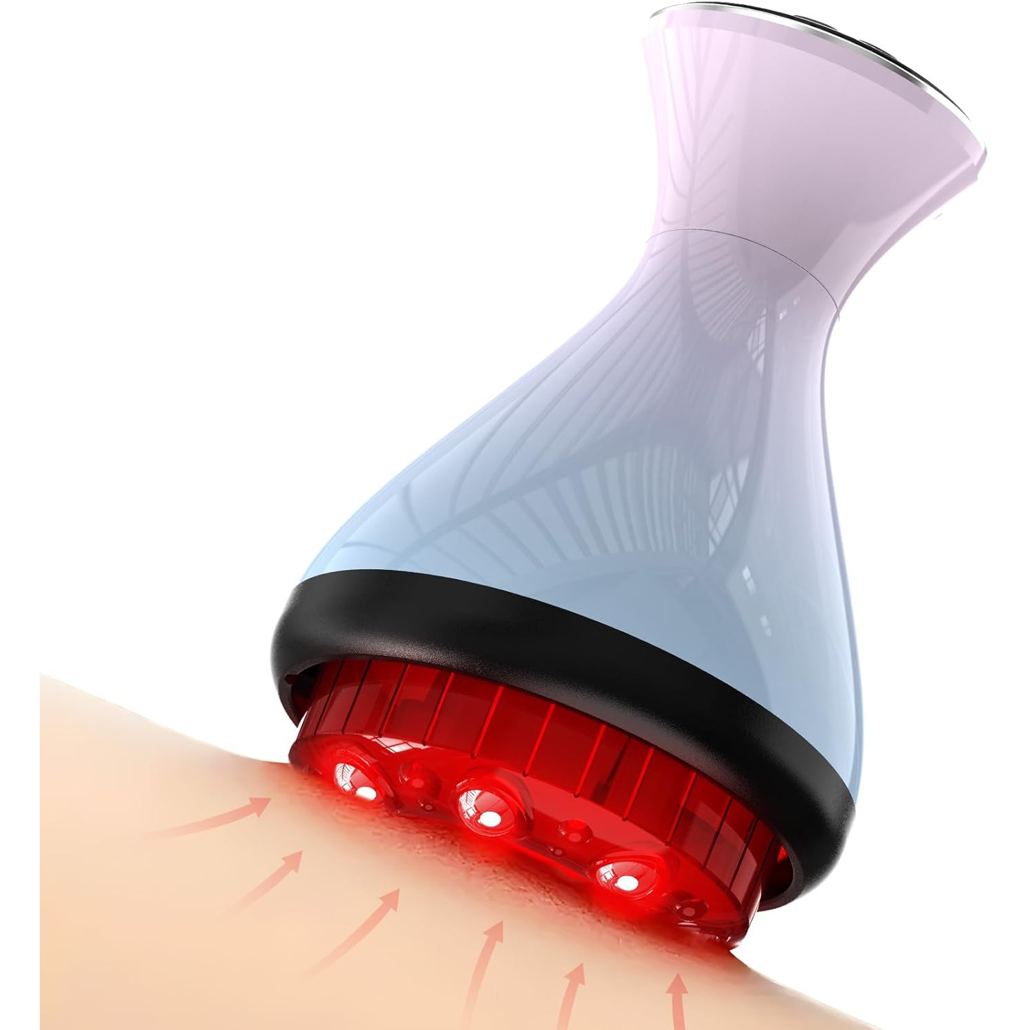 Smart Cupping Therapy, Appareil de massage électrique Cupping Therapy avec lumière rouge, Appareil de massage électrique multifonction pour soulager