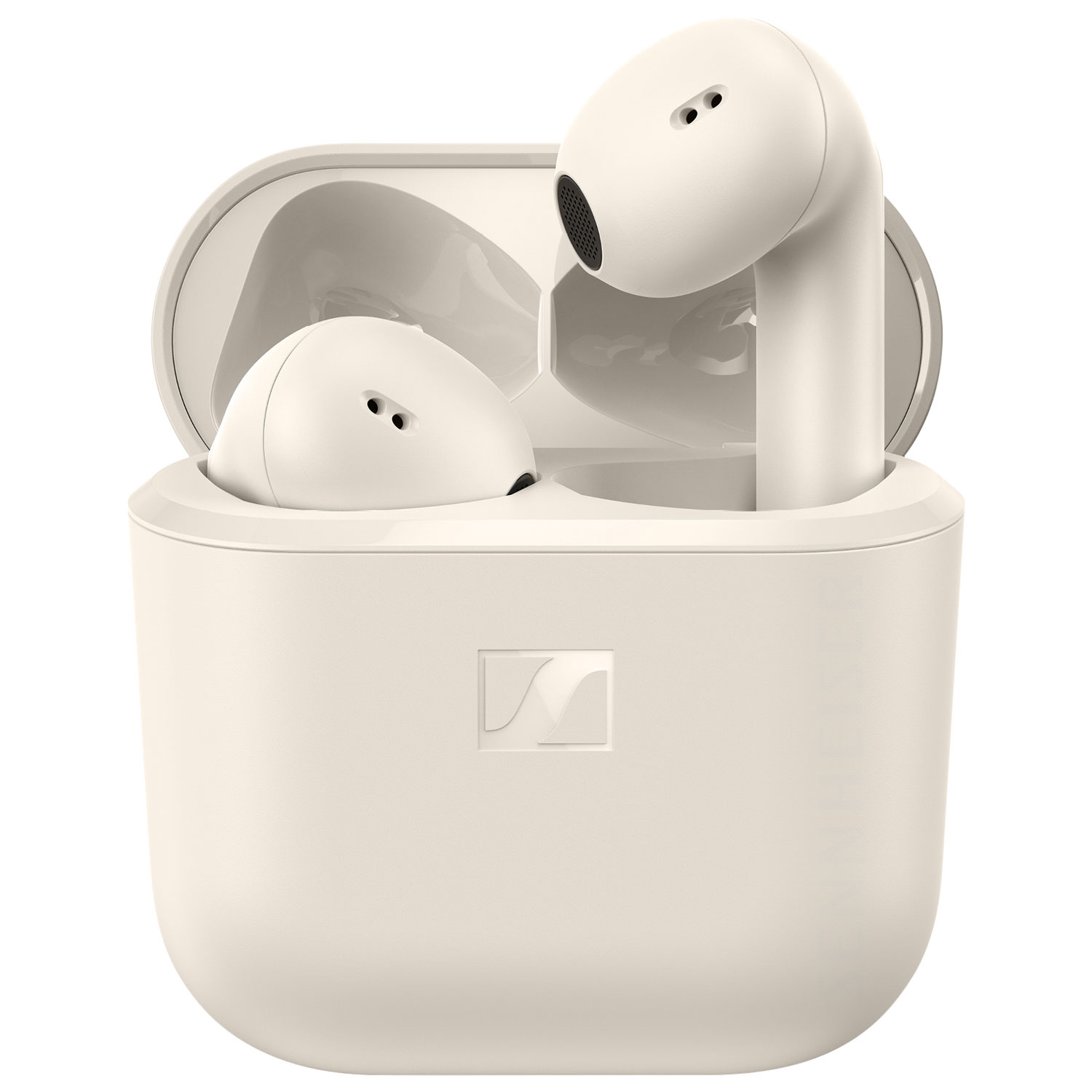 Écouteurs boutons 100 % sans fil ACCENTUM Open de Sennheiser - Crème