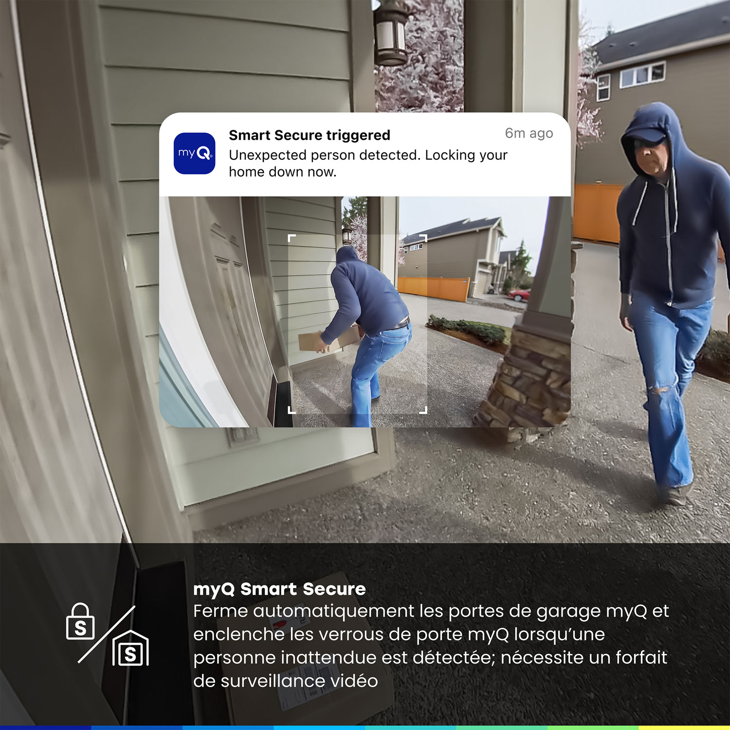 Chamberlain myQ Wi-Fi Video Doorbell - Black