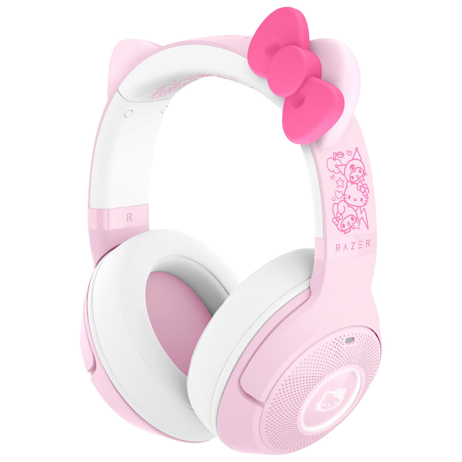 Razer Kraken Kitty V2 BT Wireless Gaming Headset for PC - Hello Kitty