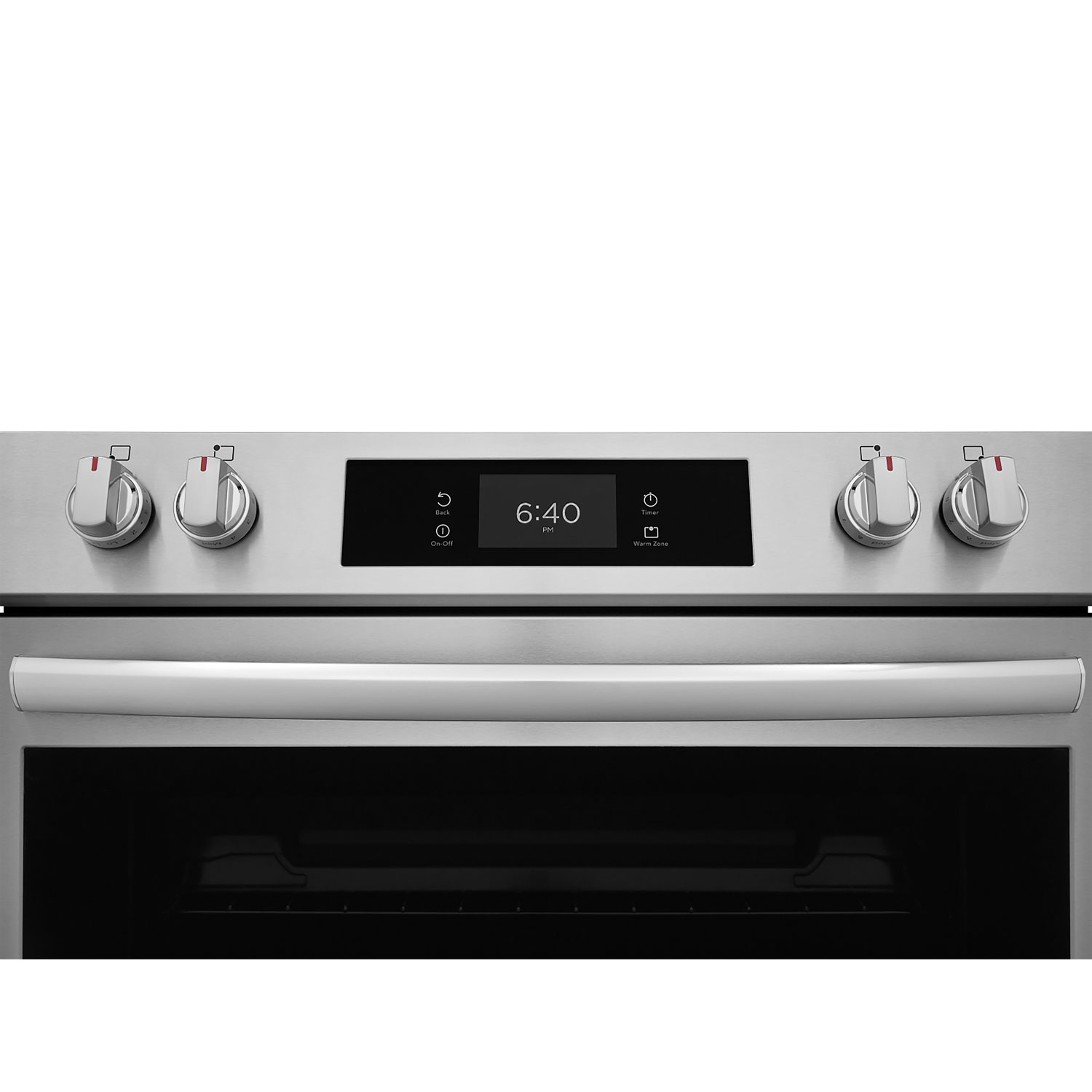 Frigidaire Gallery 30" 6.2 Cu. Ft. 5-Element Electric Air Fry Range with Stone-Baked Pizza - Stainless