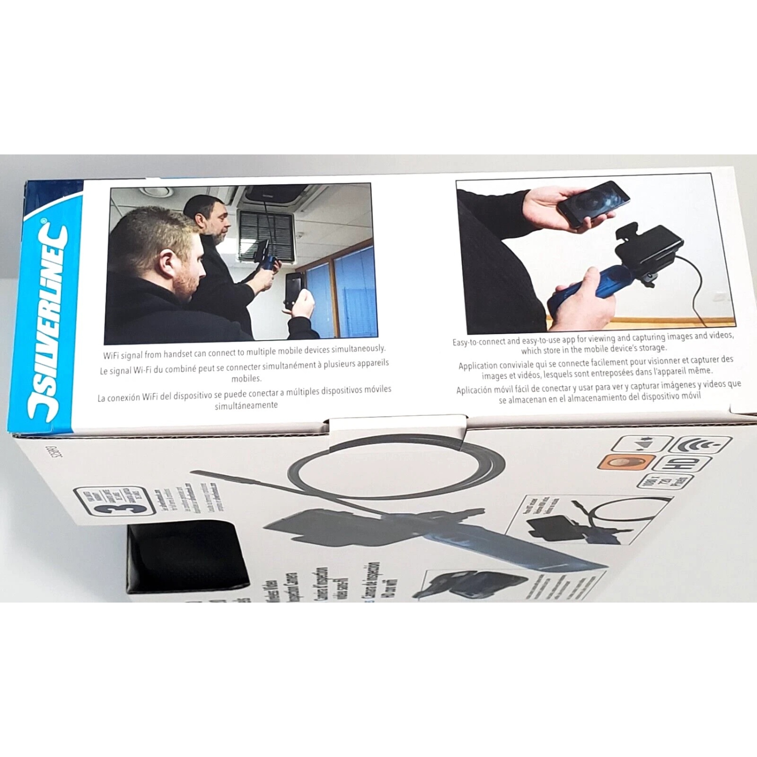 SILVERLINE HD Wi-Fi INSPECTION CAMERA 1080 X 720, iOS/ANDROID