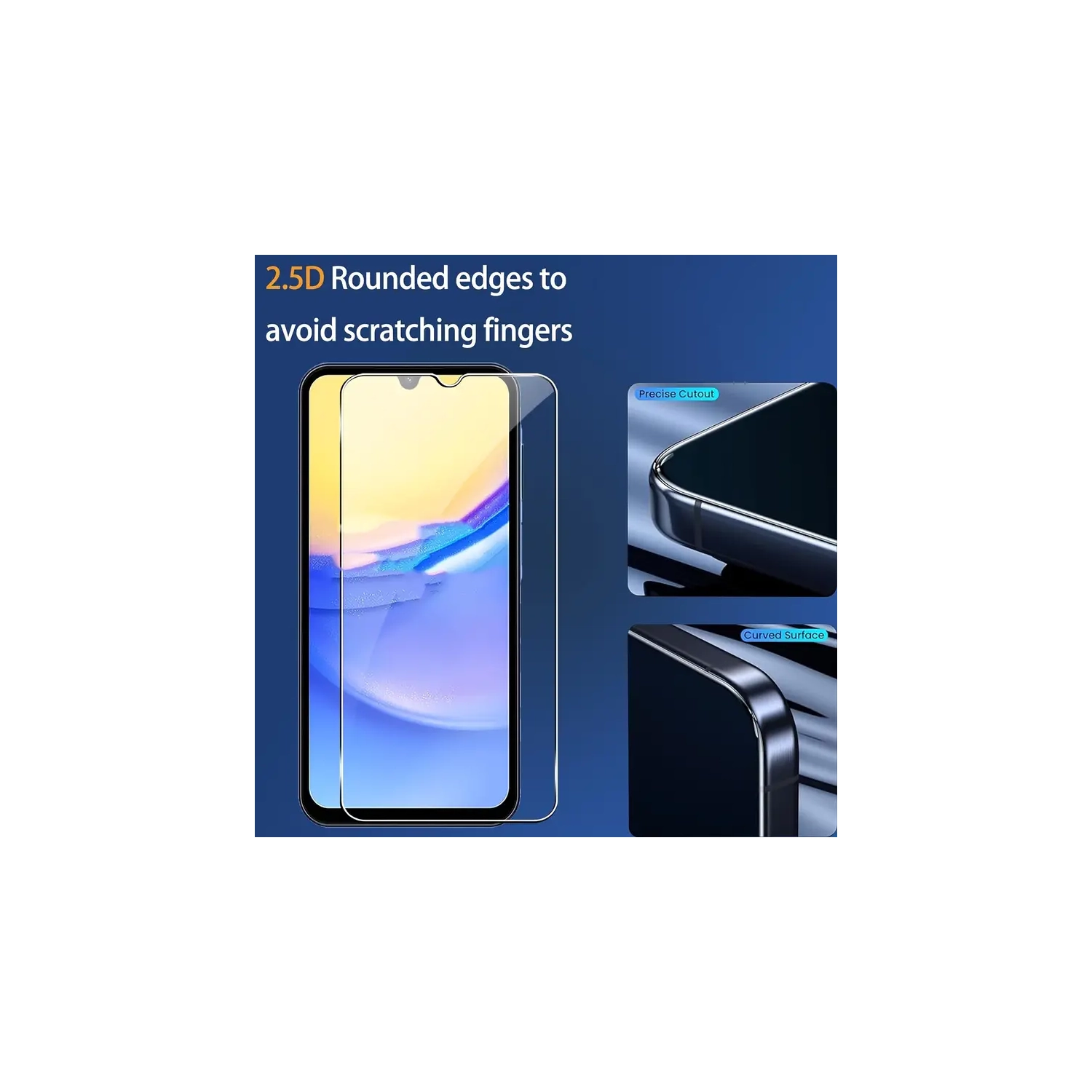 Tempered Glass for Motorola Moto G Power 2024 Screen HD Film 9H Anti-Scratch-Case Friendly, Bubble Free, Haptic Touch Accurate Screen Protector