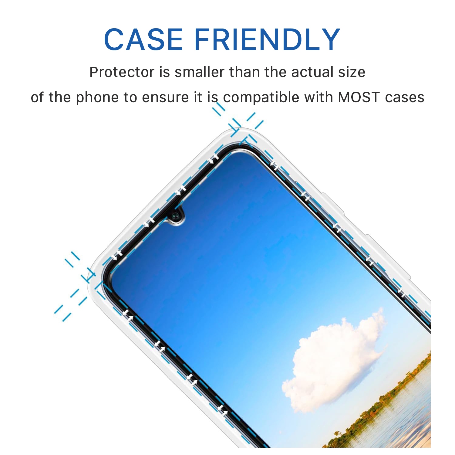 Tempered Glass for Motorola Moto G Power 2024 Screen HD Film 9H Anti-Scratch-Case Friendly, Bubble Free, Haptic Touch Accurate Screen Protector