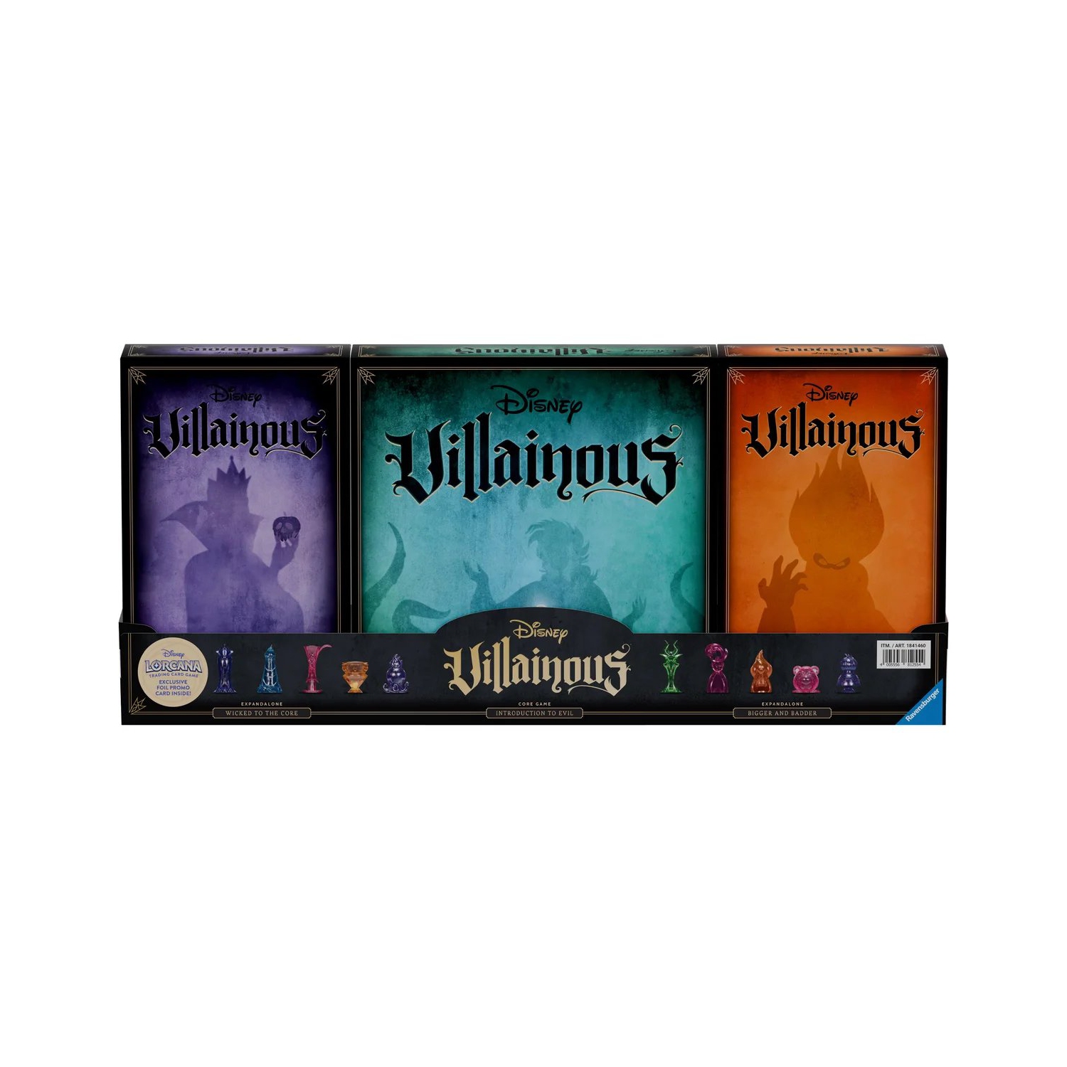 Disney Villainous Game Bundle with Exclusive Lorcana Card
