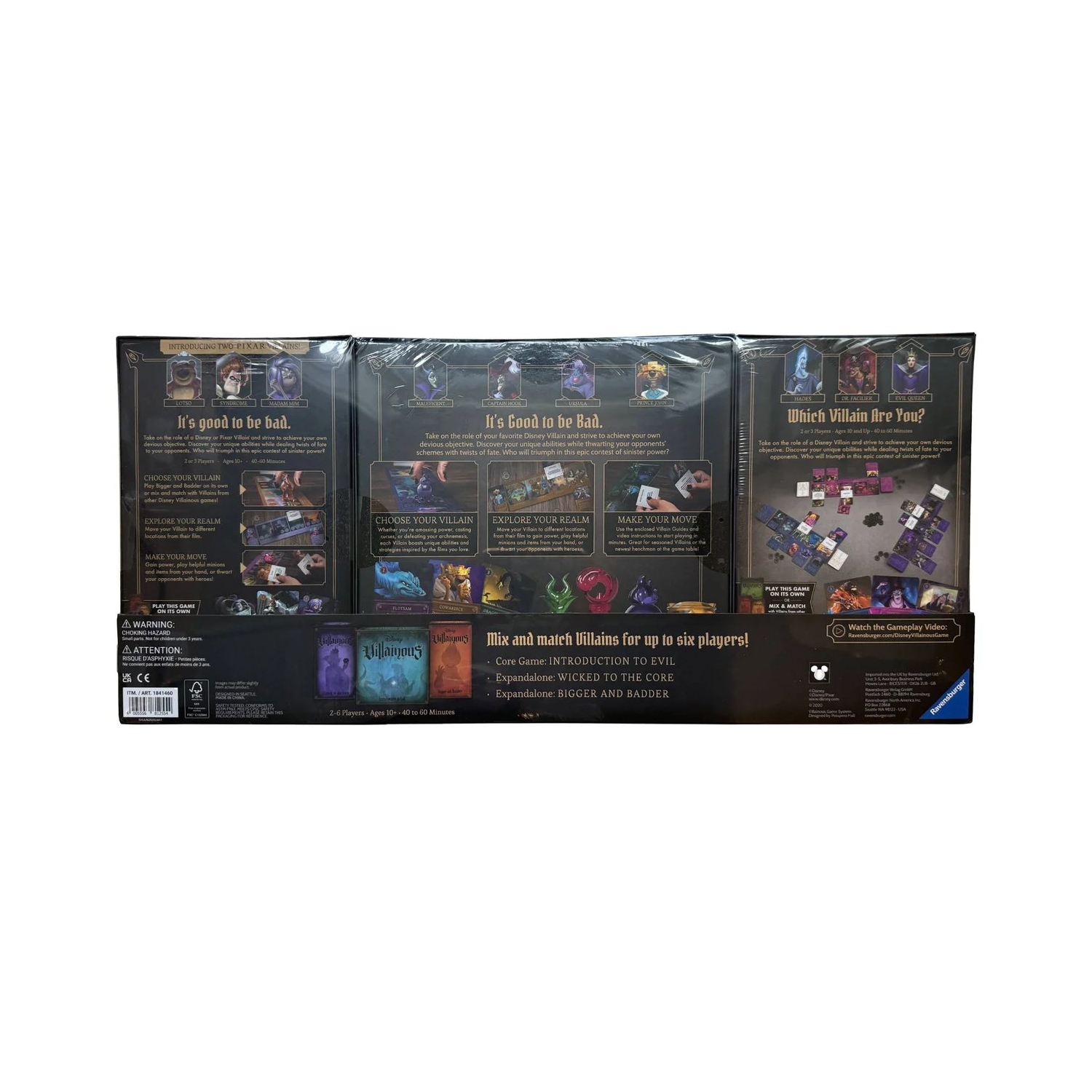 Disney Villainous Game Bundle with Exclusive Lorcana Card